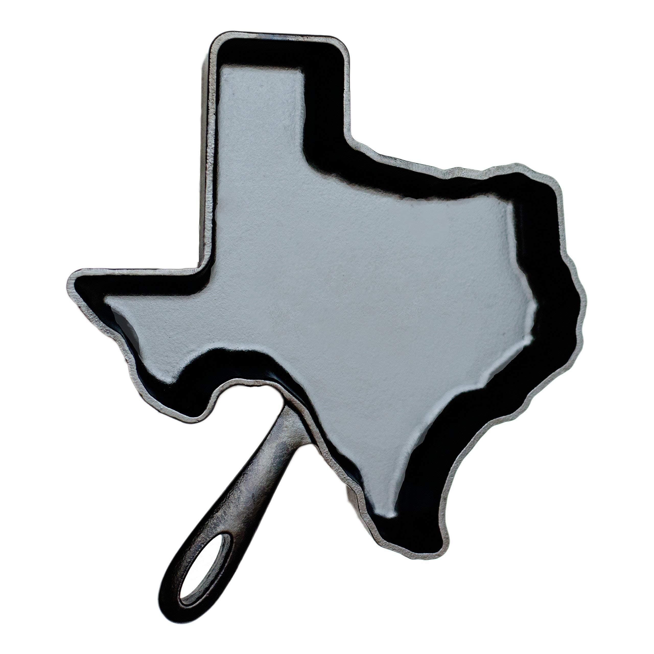 "Art of the State" Texas Pre-Seasoned Cast Iron Skillet, Made in the USA and Heirloom Quality