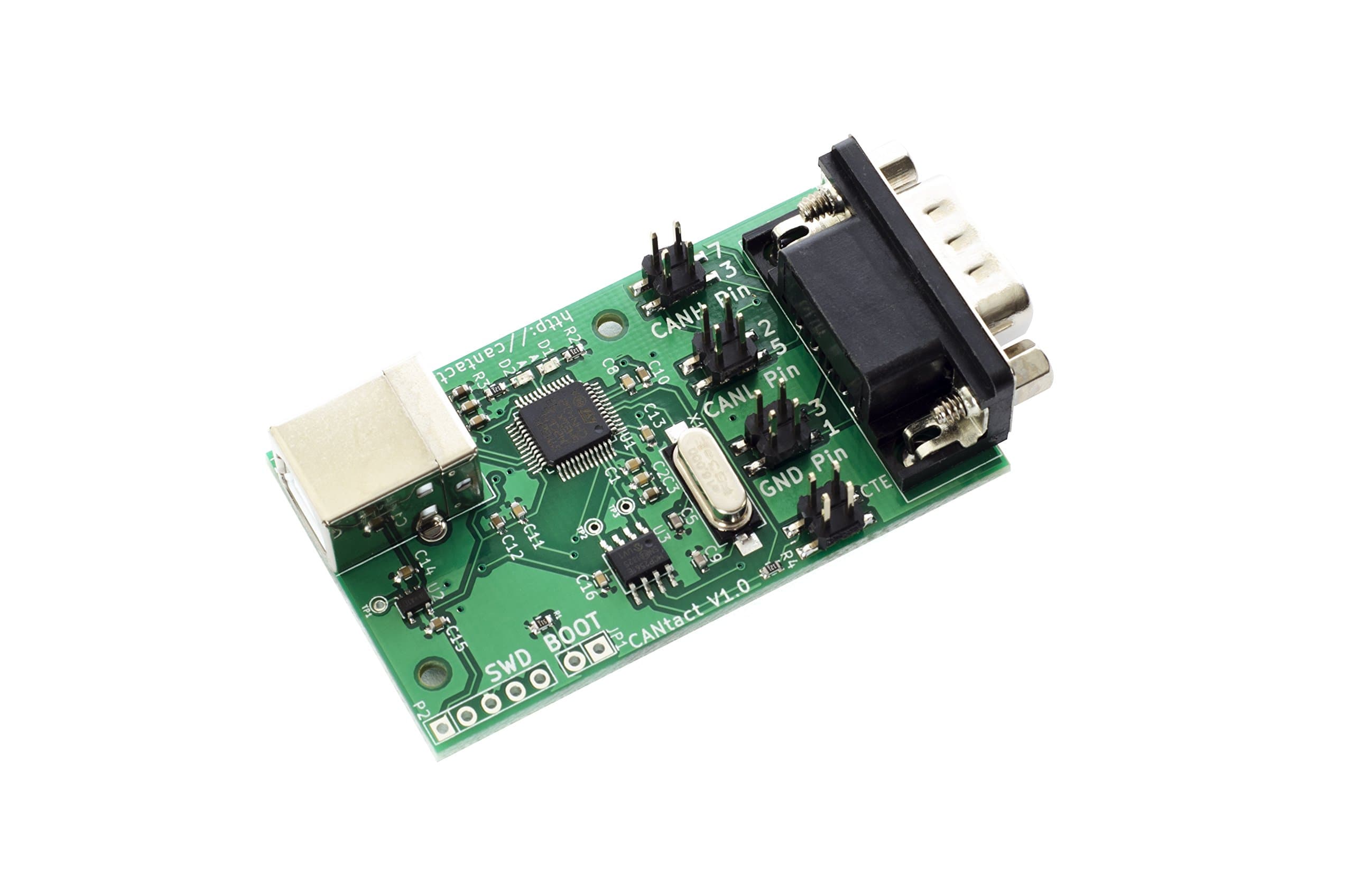 v1.0 Open Source Controller Area Network (CAN) to USB Converter