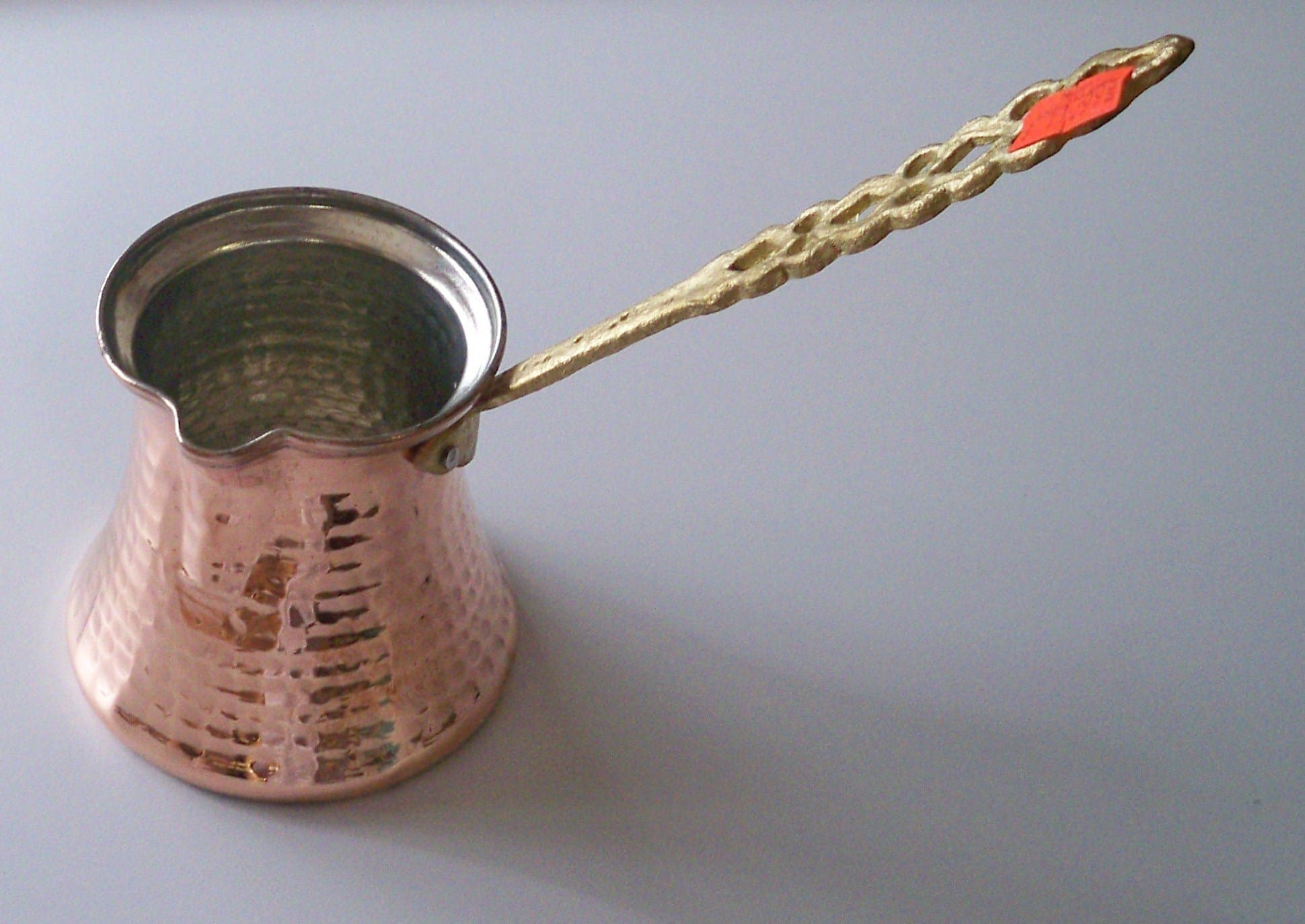 Turkish Coffee Pot with Medal Handling Ideal for 2 Turkish Coffee Cup Size