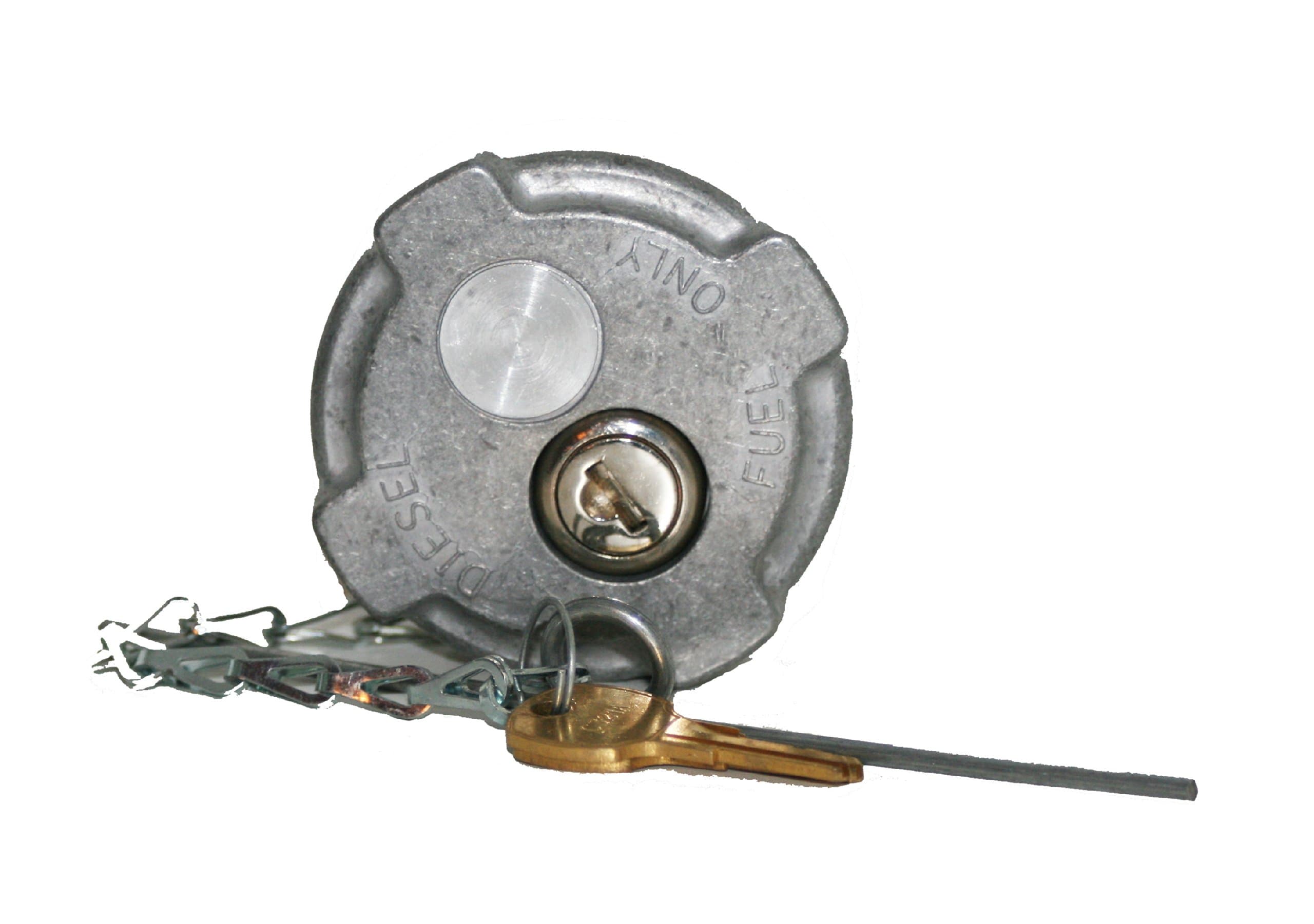 Locking 2 1/4" Diesel Fuel Cap for Reefer/International MD Semi Trucks