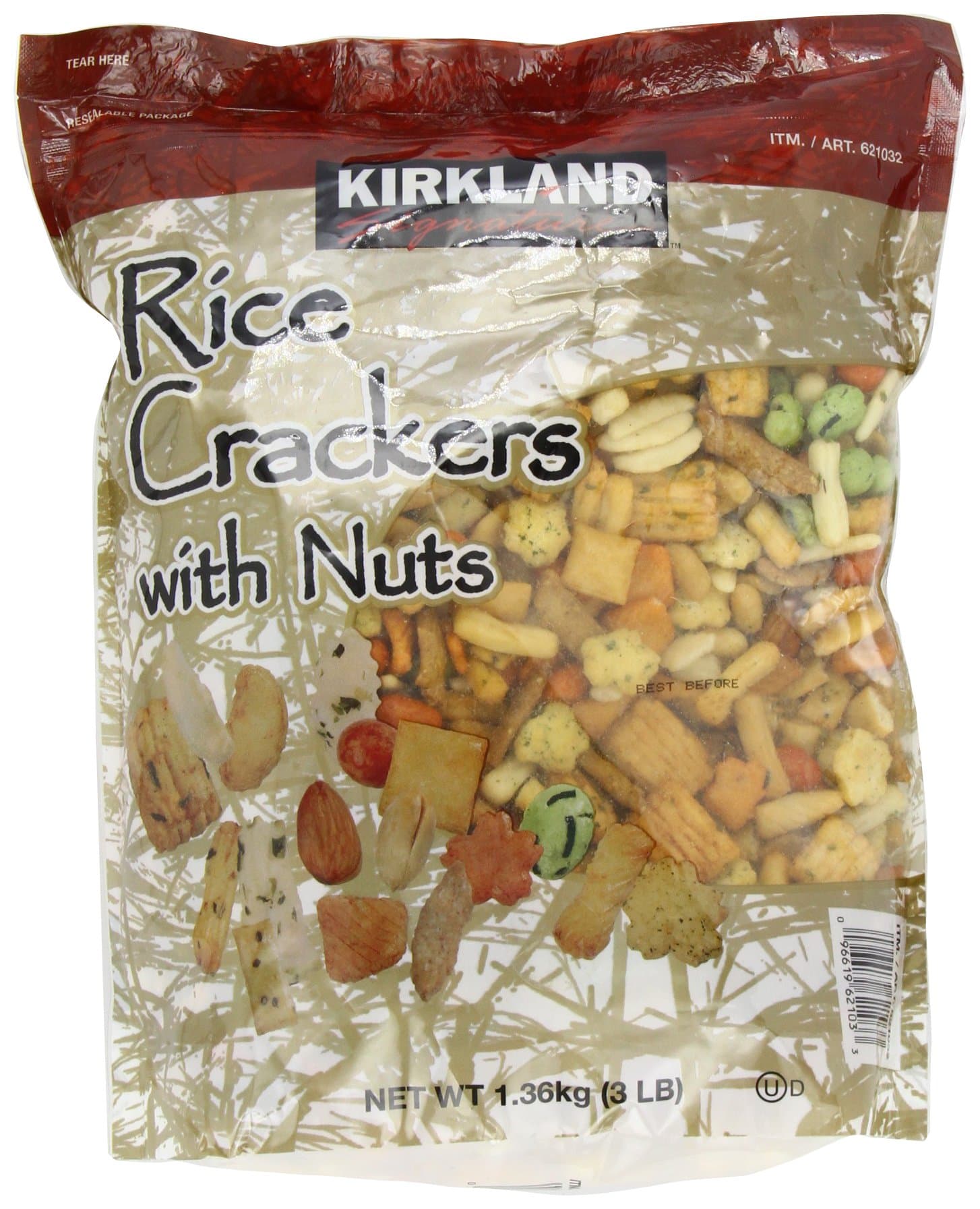 Kirkland Signature Rice Crackers, 48 Ounce