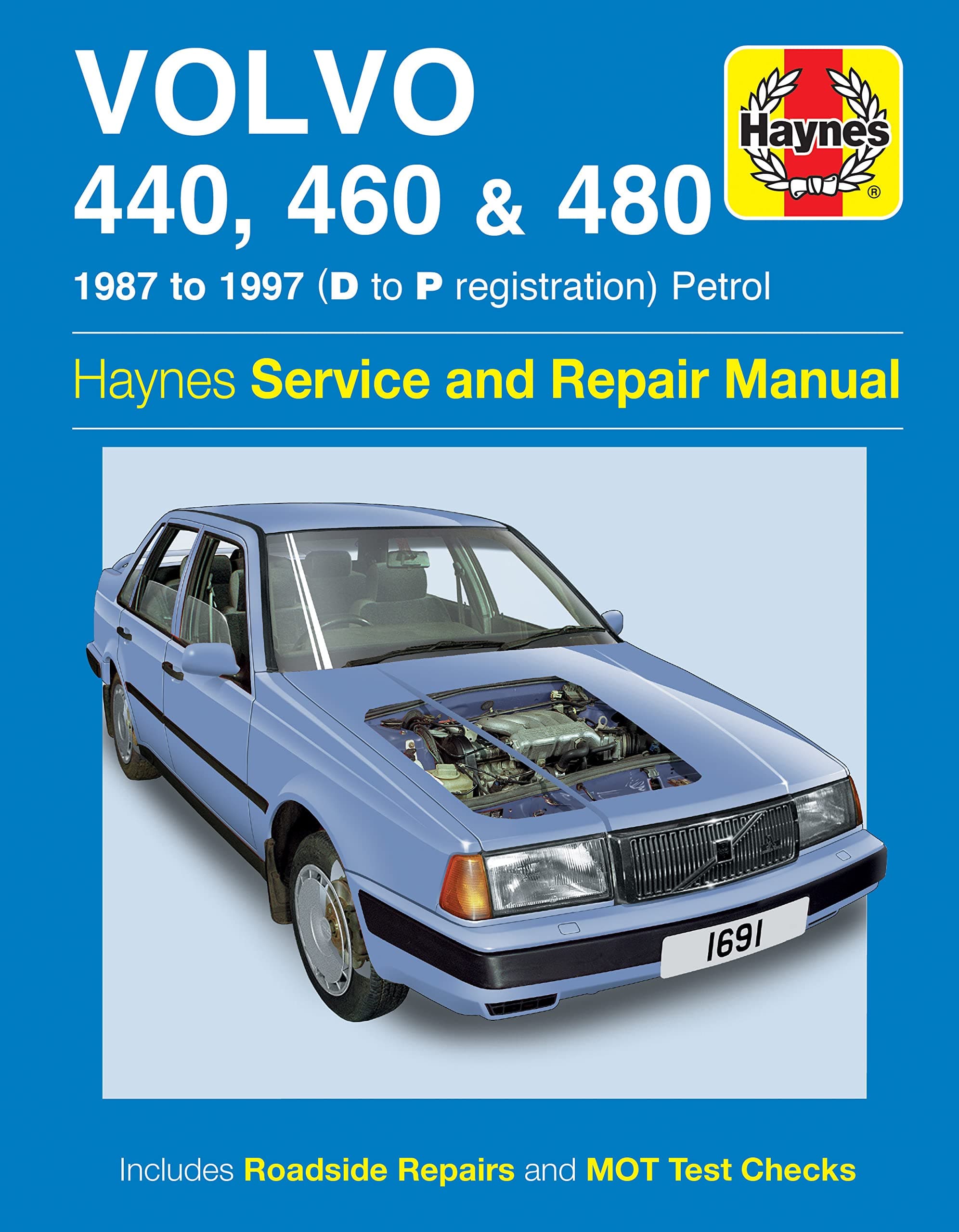 Volvo 440, 460 & 480 Petrol (87-97) Haynes Repair Manual