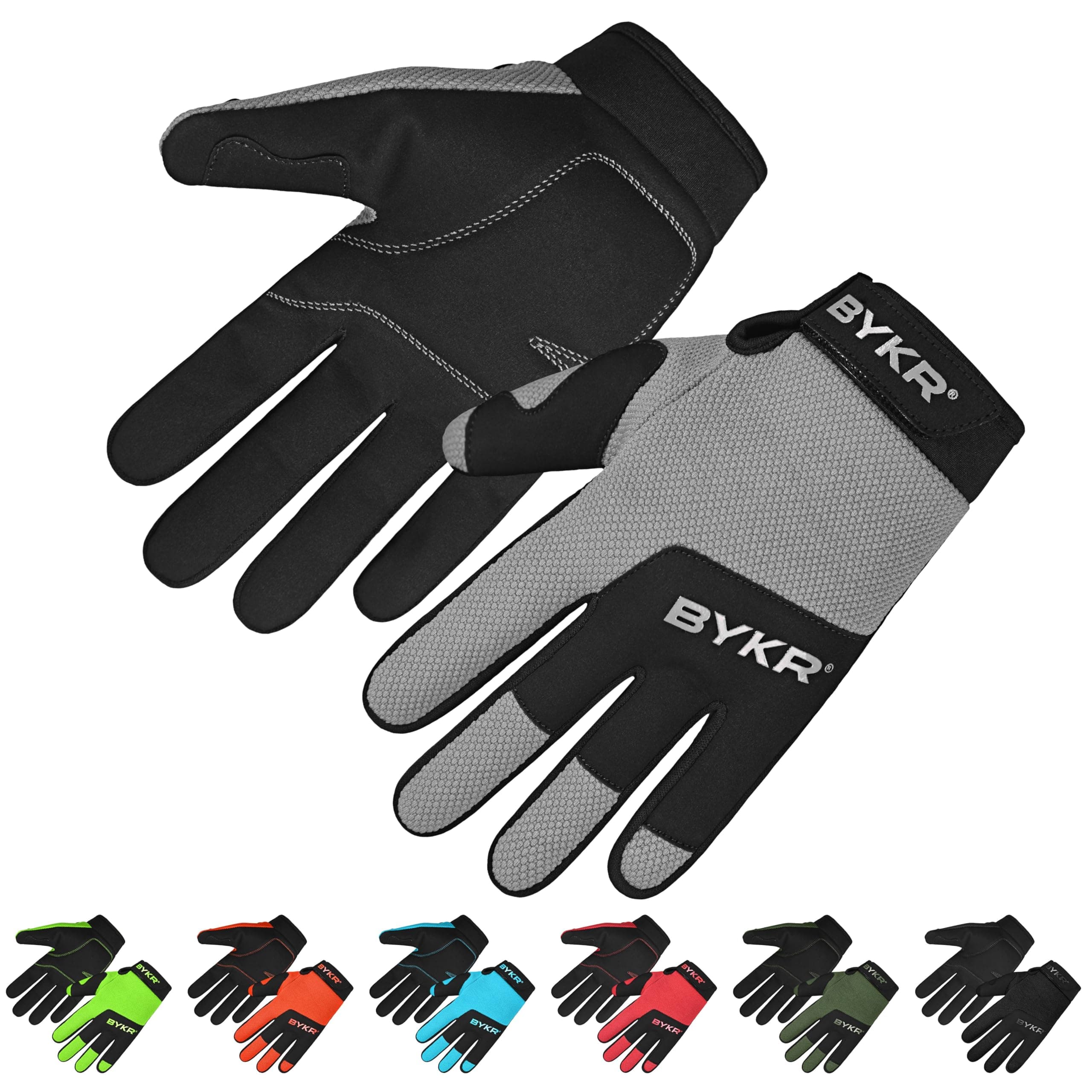 BYKR All-Weather Motorcycle Gloves for Men & Women – Protection for Dirt Bike, BMX, MX, and ATV Riding