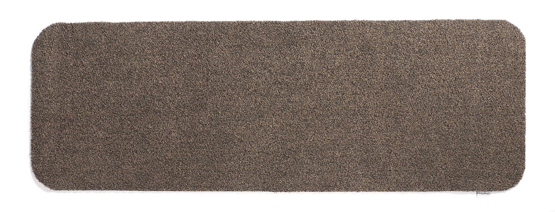 Dirt Trapper, Washable Door Mat, Square Corners, 116cm x 370cm Nut Brown