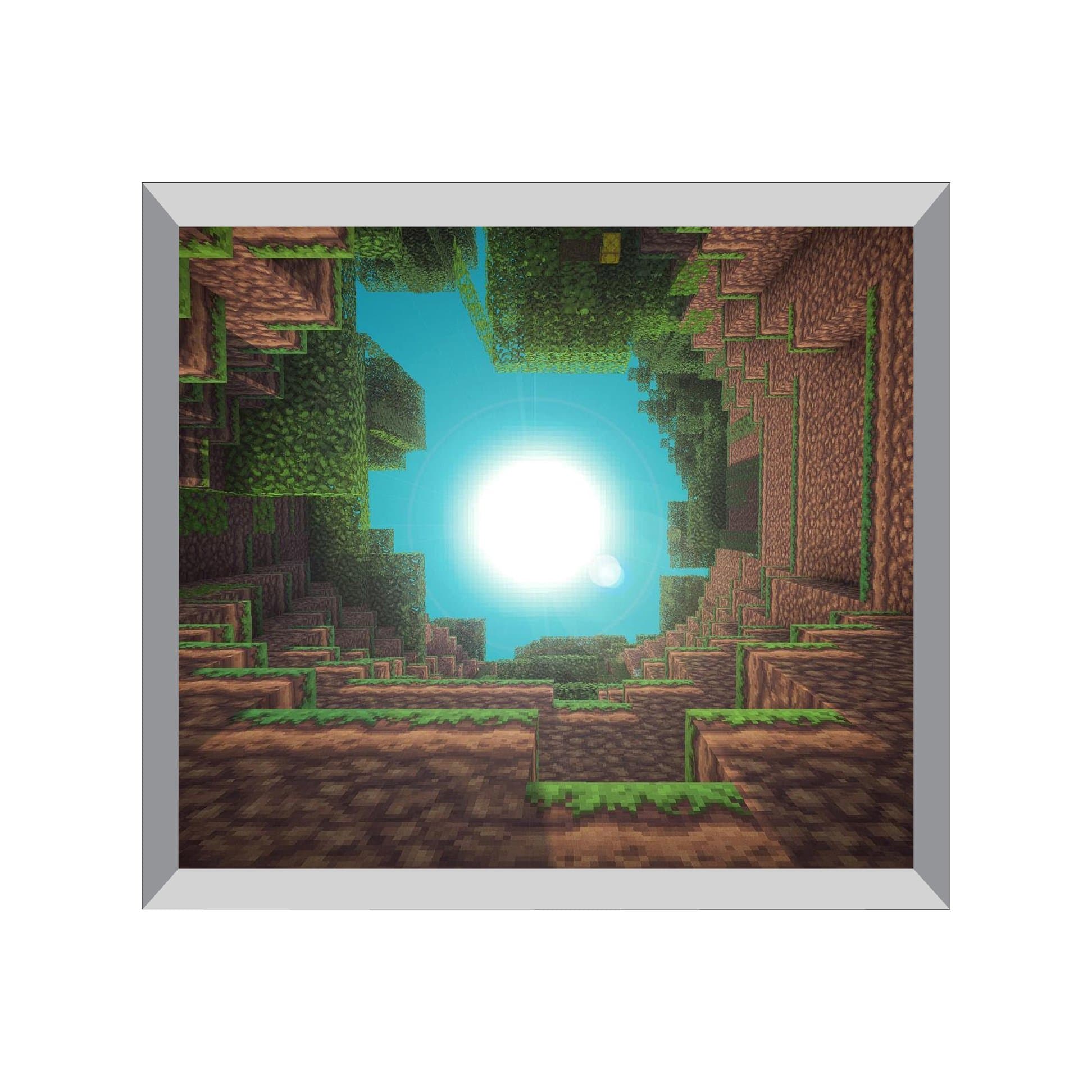 Ceiling Mural - Looking Up to the Sun - 40" x 36"