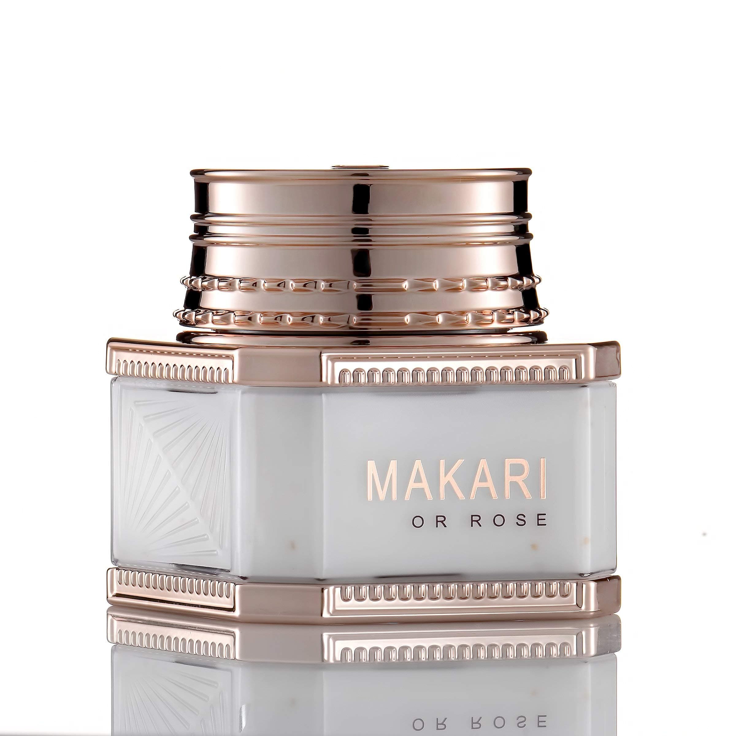 Makari 24K Gold Night Treatment Cream – Anti-Aging Nighttime Moisturizer w/Real Gold Particles, Omega 3 & Active Probiotics for Wrinkles, Dark Spots, Scars & Blemishes – Luxurious Lightening Formula