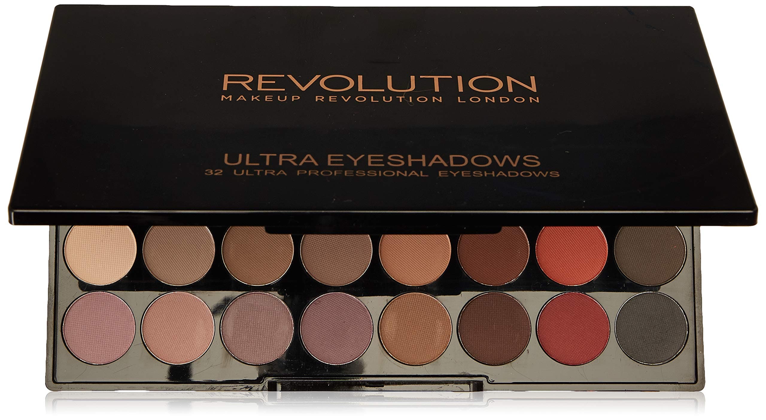 Makeup RevolutionEyeshadow Palette, 32 Colors, Flawless Matte 2