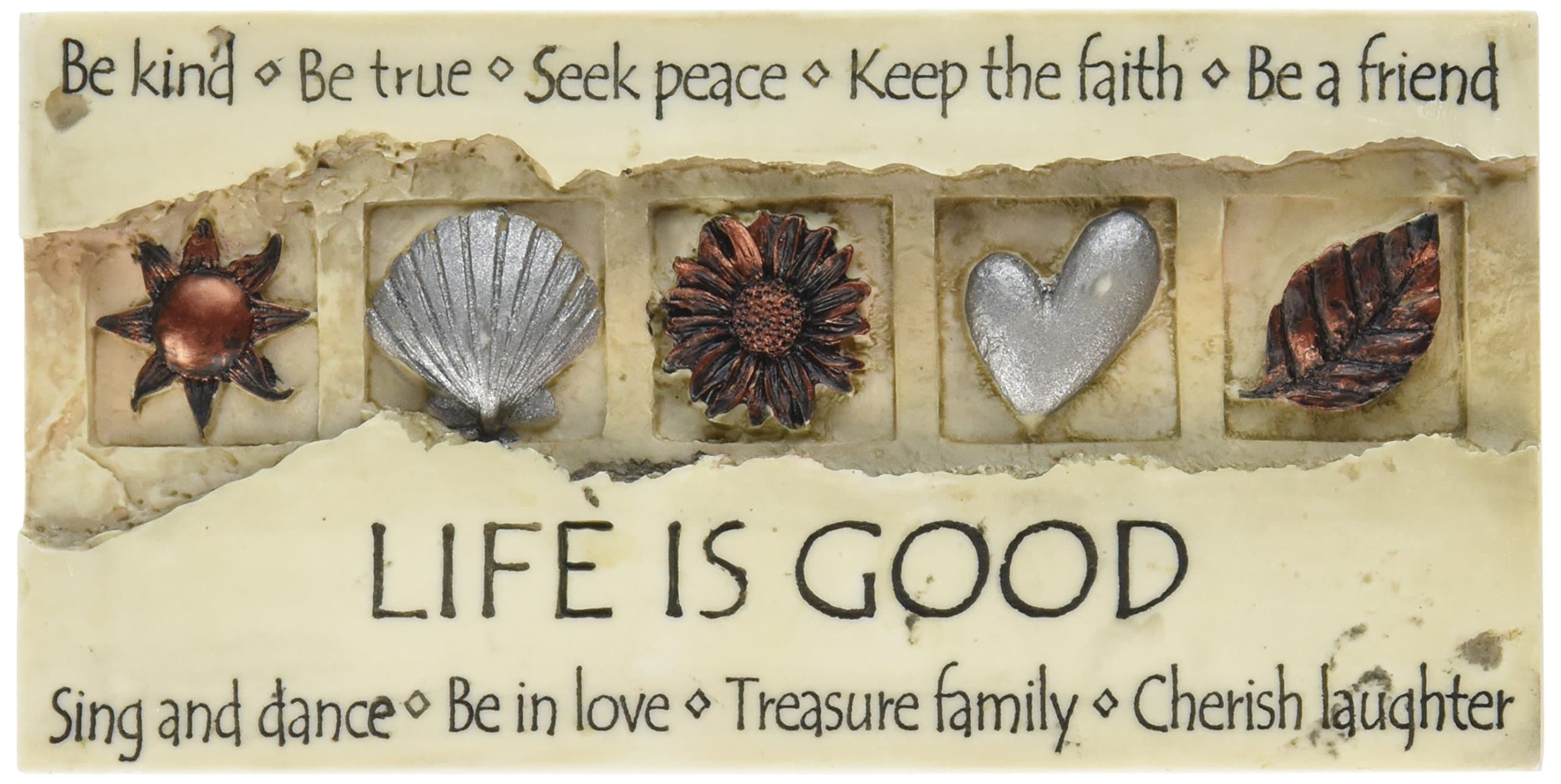 Written In Stone WIS Large Plaque-Be Kind be True, Approx 4.5x7.25 is Size