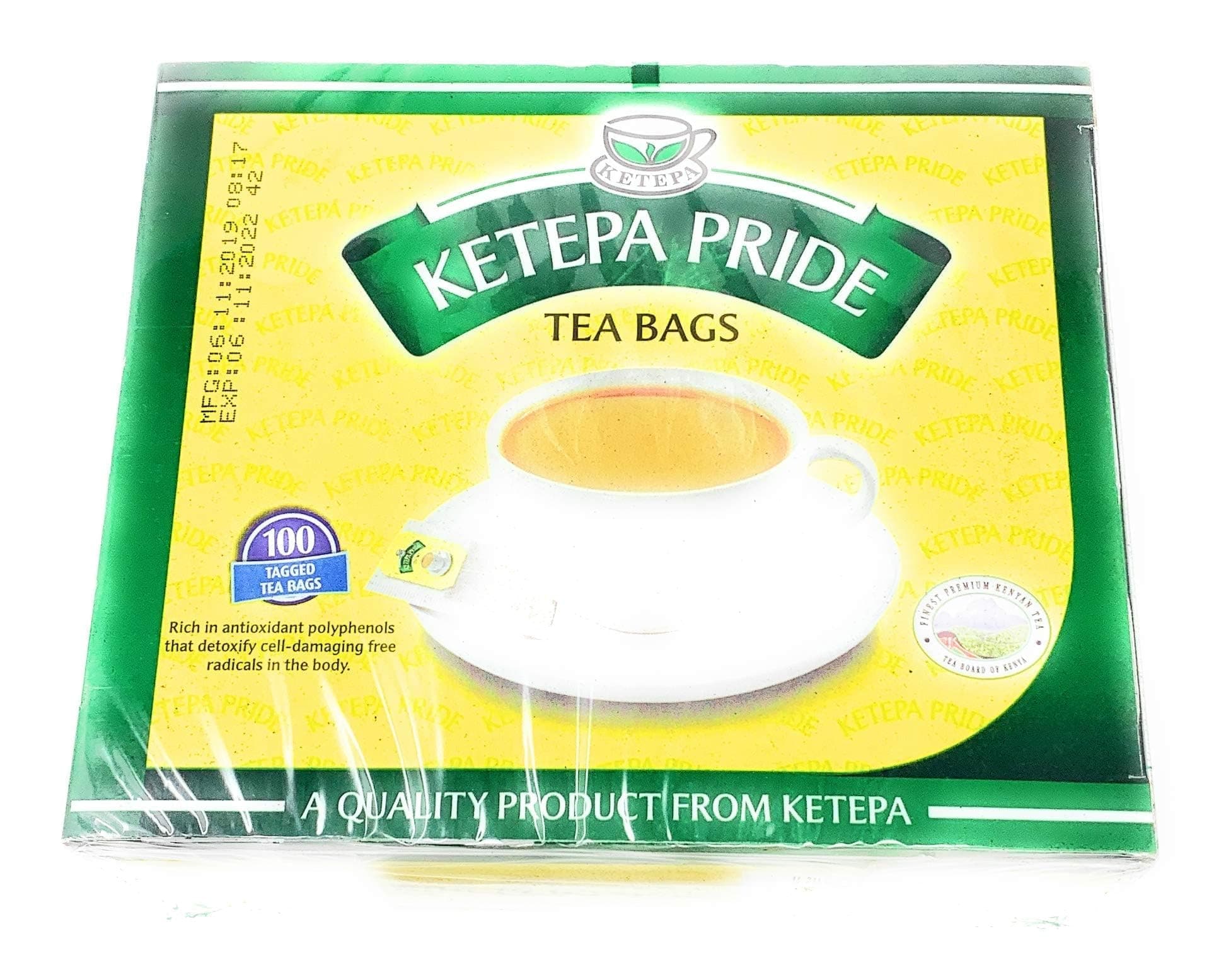 Kenya Tea - Ketepa Pride - 100 Tagged Tea Bags