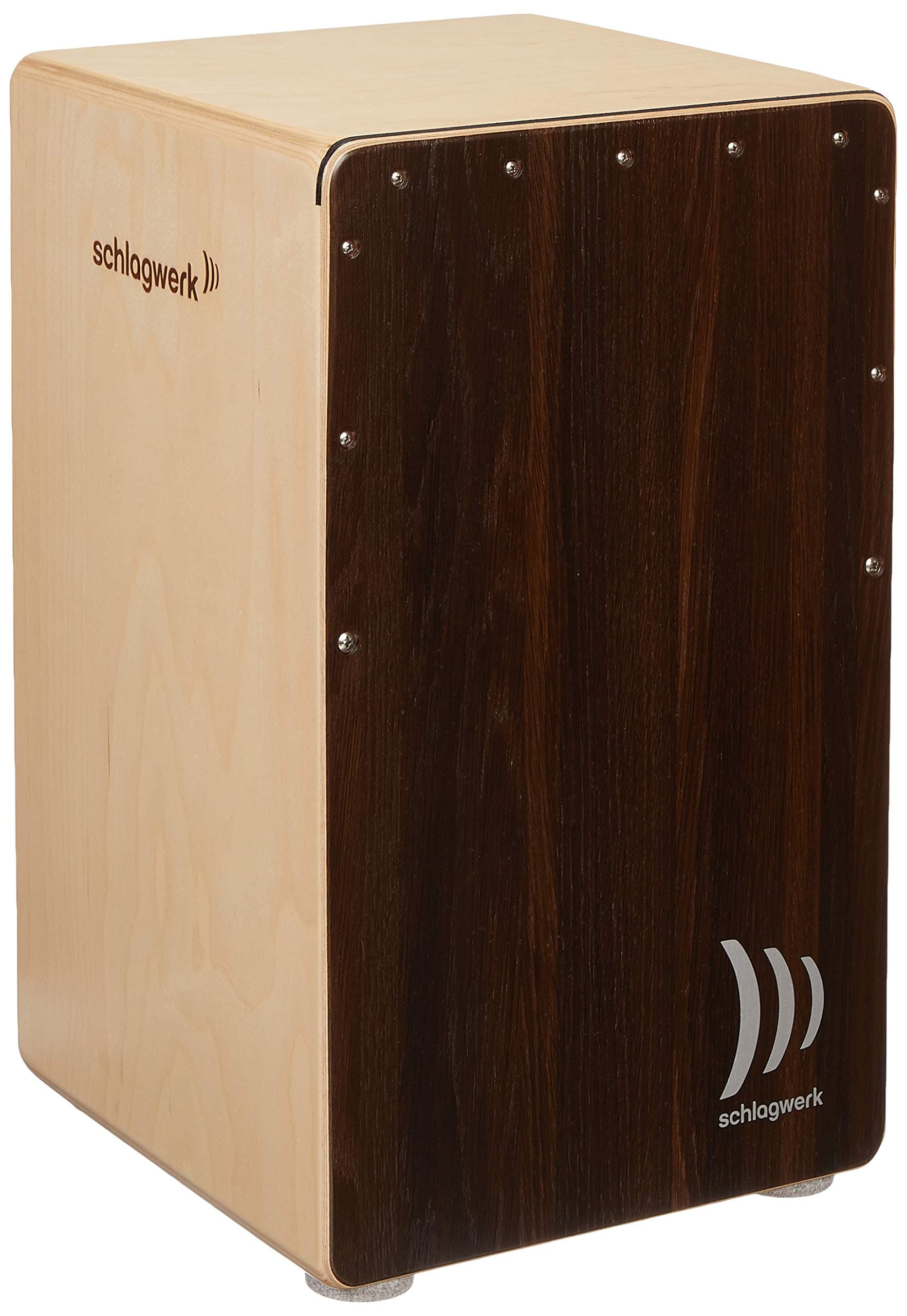 Schlagwerk CP408ST 2inOne Series Soft Touch Snare Cajon - Dark Oak