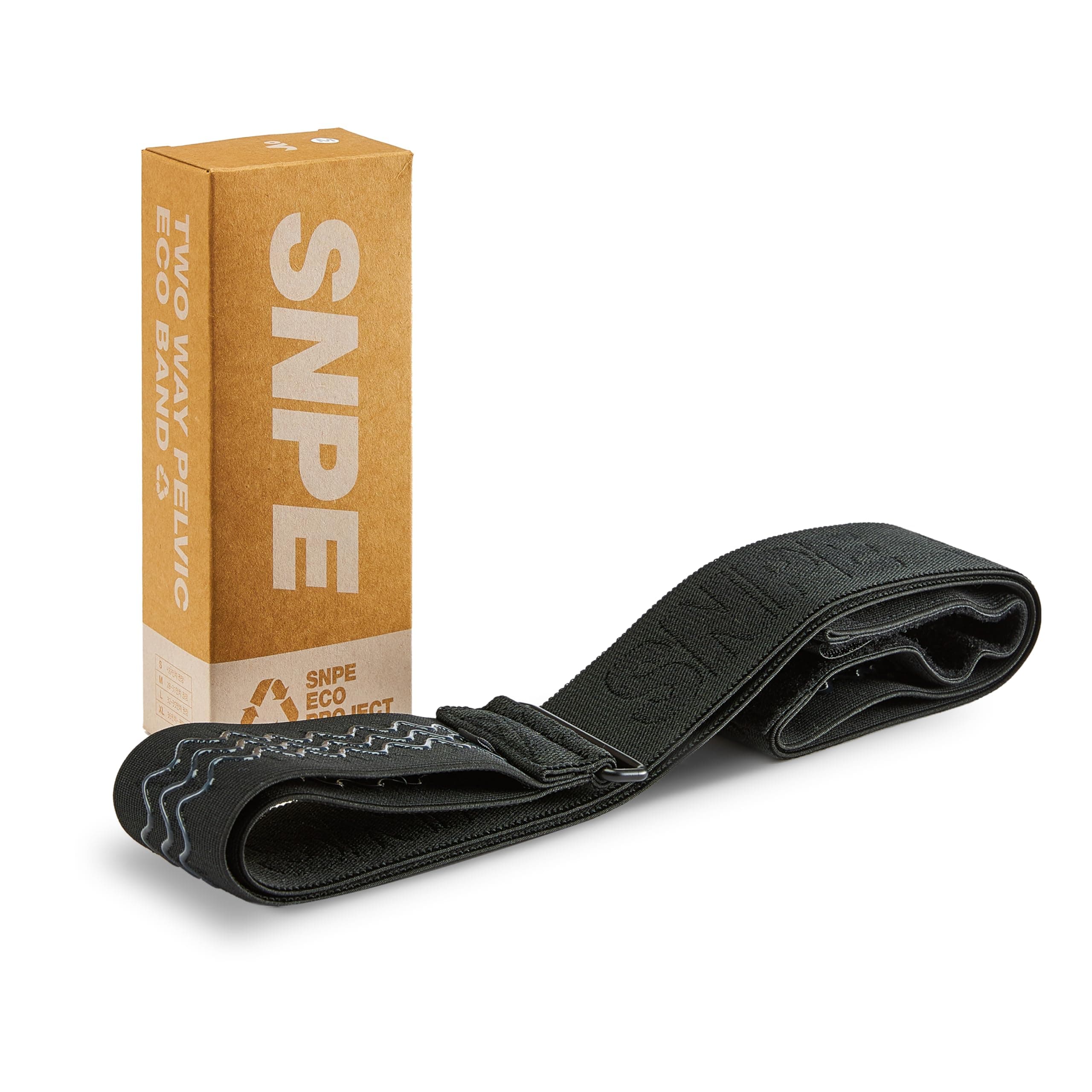 SNPE Enhanced Stability with Dual Support PowerFit Pro SI Joint Belt - Unique Dual-Band Design, Eco-Friendly Material, Reinforced Construction, Secure Buckle, Optimal Support (Small)