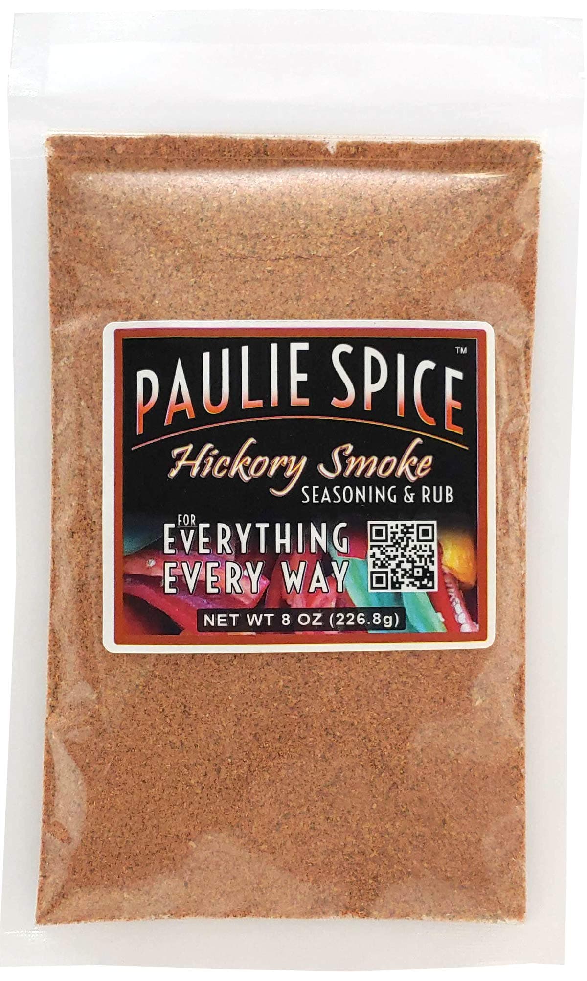 Paulie Spice : Sweet Hickory Smoke Seasoning and Smoky BBQ Rub : 8 oz