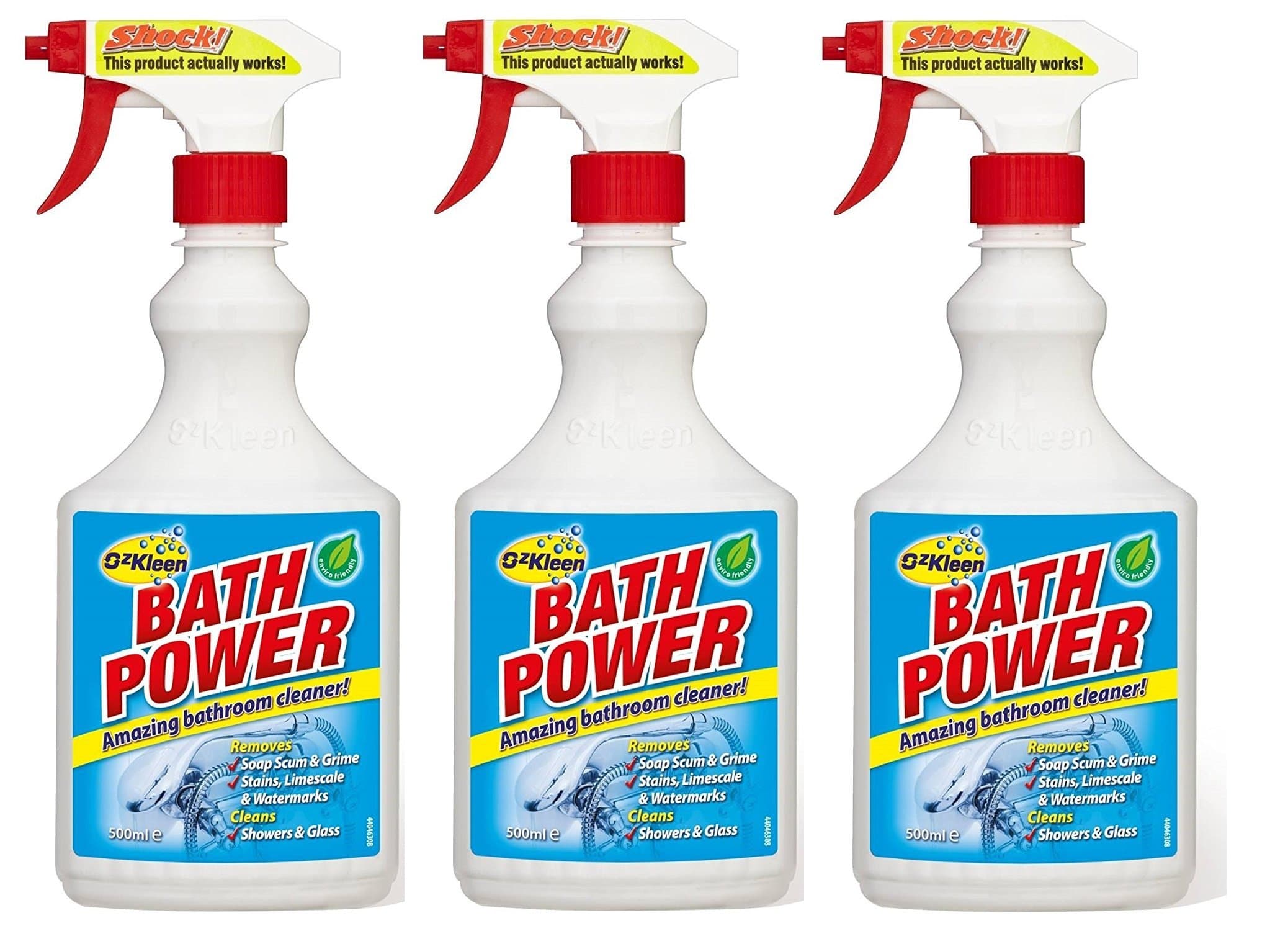 Bath Power Cleaner 500 milliliters ml Pack of 3