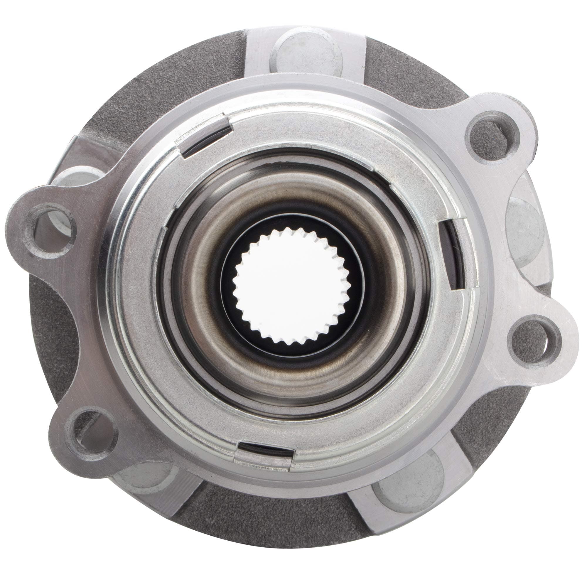 MYSMOT HA590125 Front Wheel Hub and Bearing Assembly 5 Lugs w/ABS For Infinit-i EX35 EX37 FX35 FX37 FX45 FX50 G25 G35 G37 M35 M37 M45 M56 (AWD Models ONLY) 538-59132