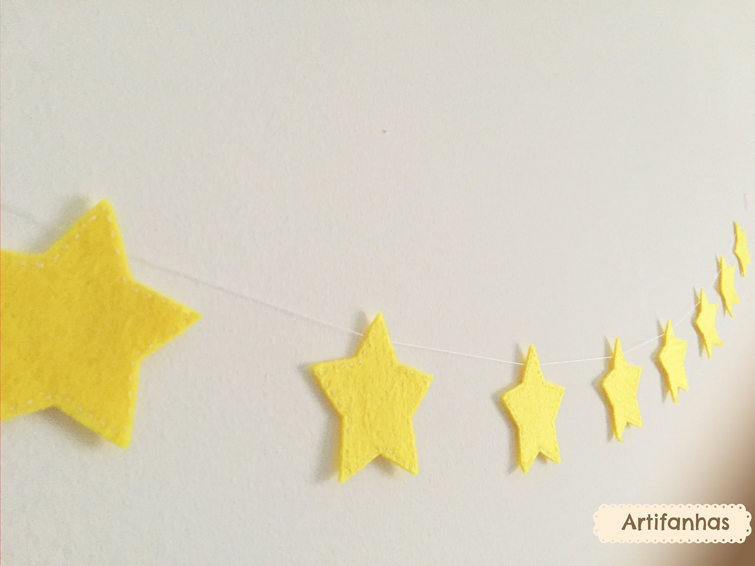 Star Felt Garland