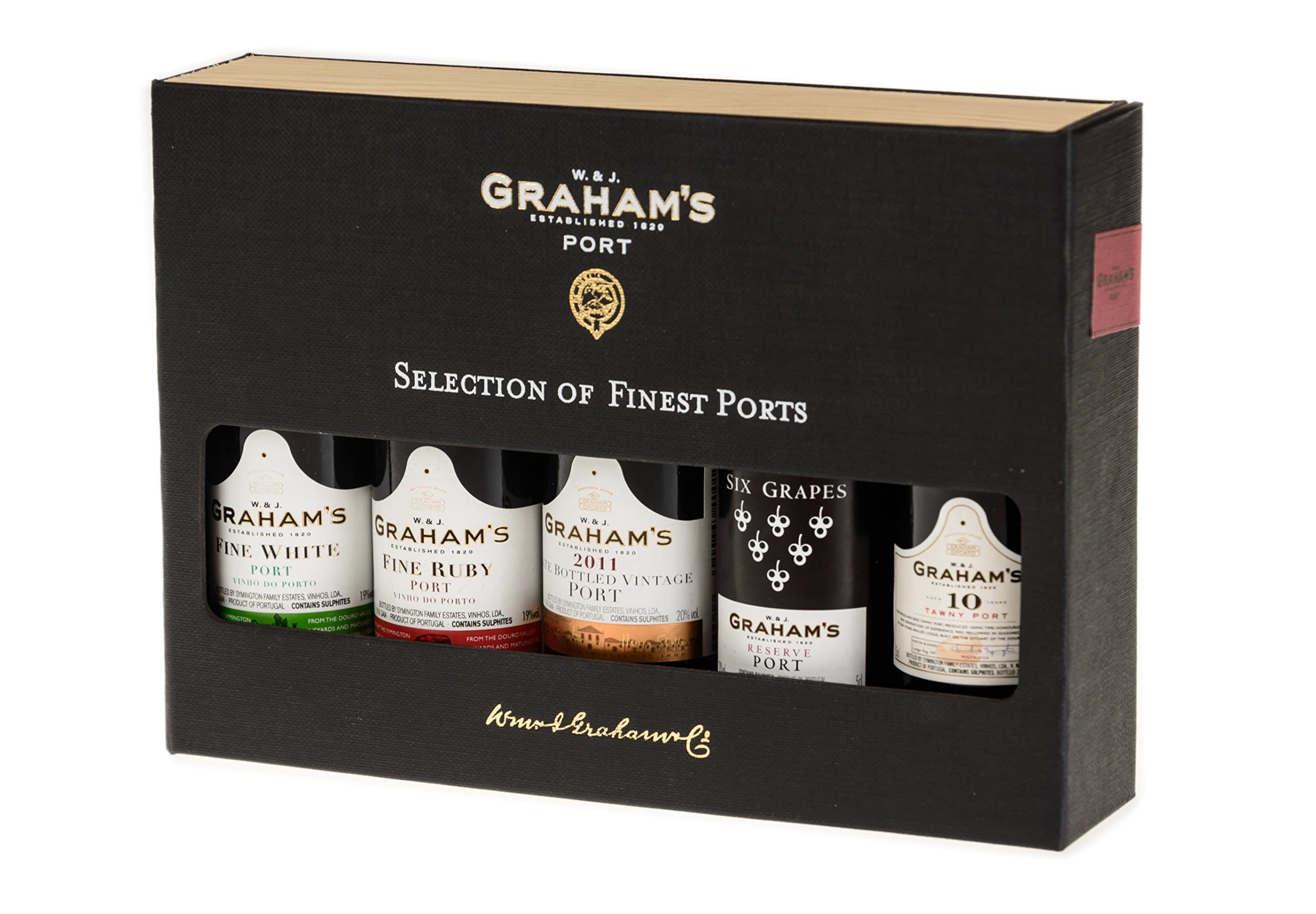 Mini Port Wine Selection Presentation Pack, 5 cl (Case of 5)