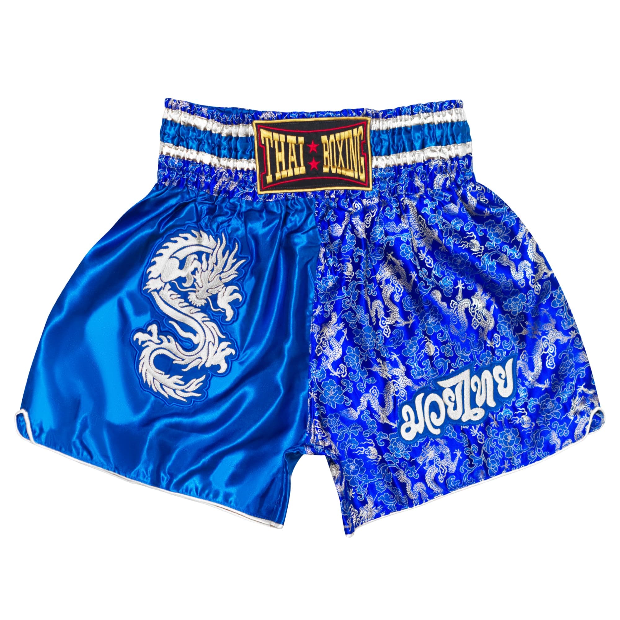 SIAMKICKRetro Muay Thai Shorts for Men Women Boxing Kickboxing High Grade MMA Fight Clothing Training Workout Trunks