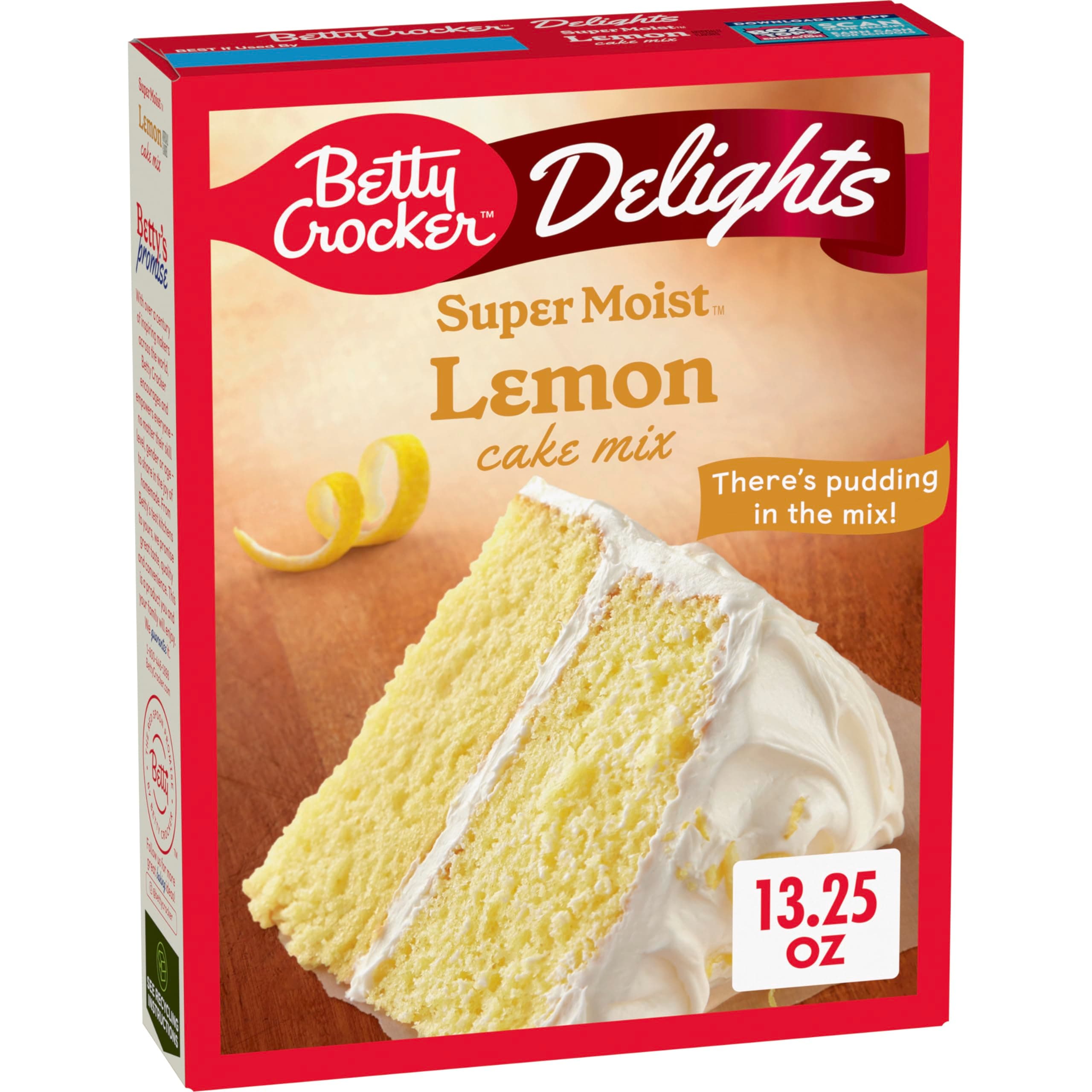B C Delights Super Moist Lemon Cake Mix 376g (13.25oz)