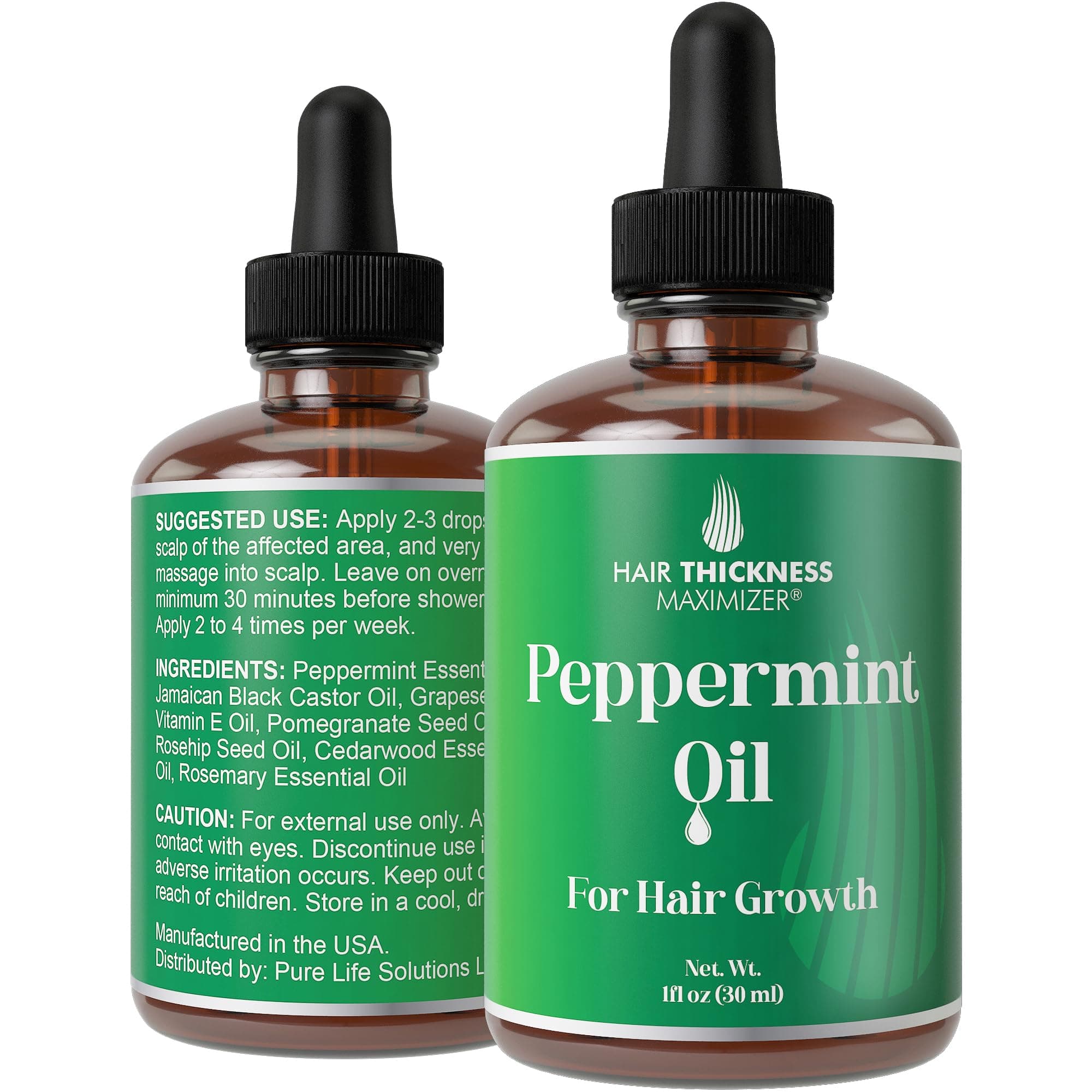 - Peppermint Hair Growth Oil 1oz