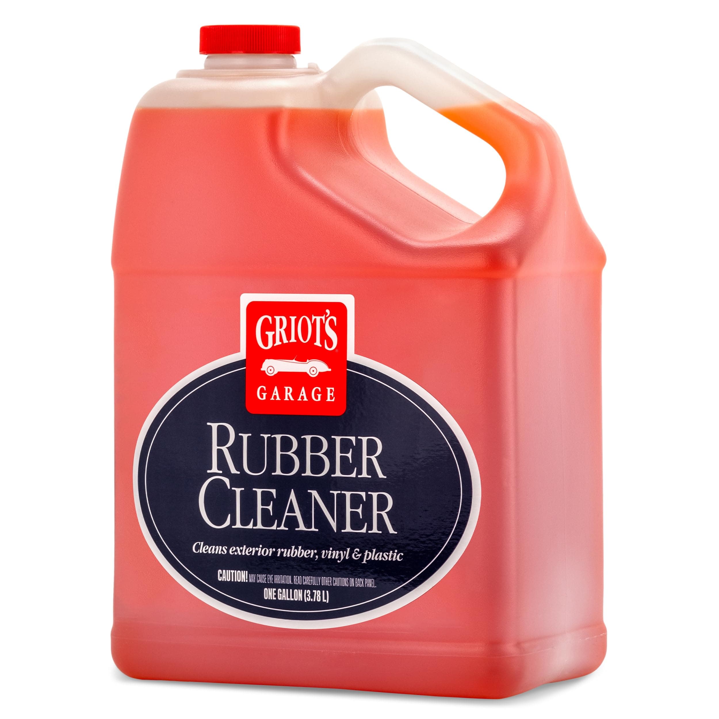 Griot's Garage Rubber Cleaner for Car Cleaning and Detailing, Works on Tires, Trims, and Moldings 11137, One Gallon
