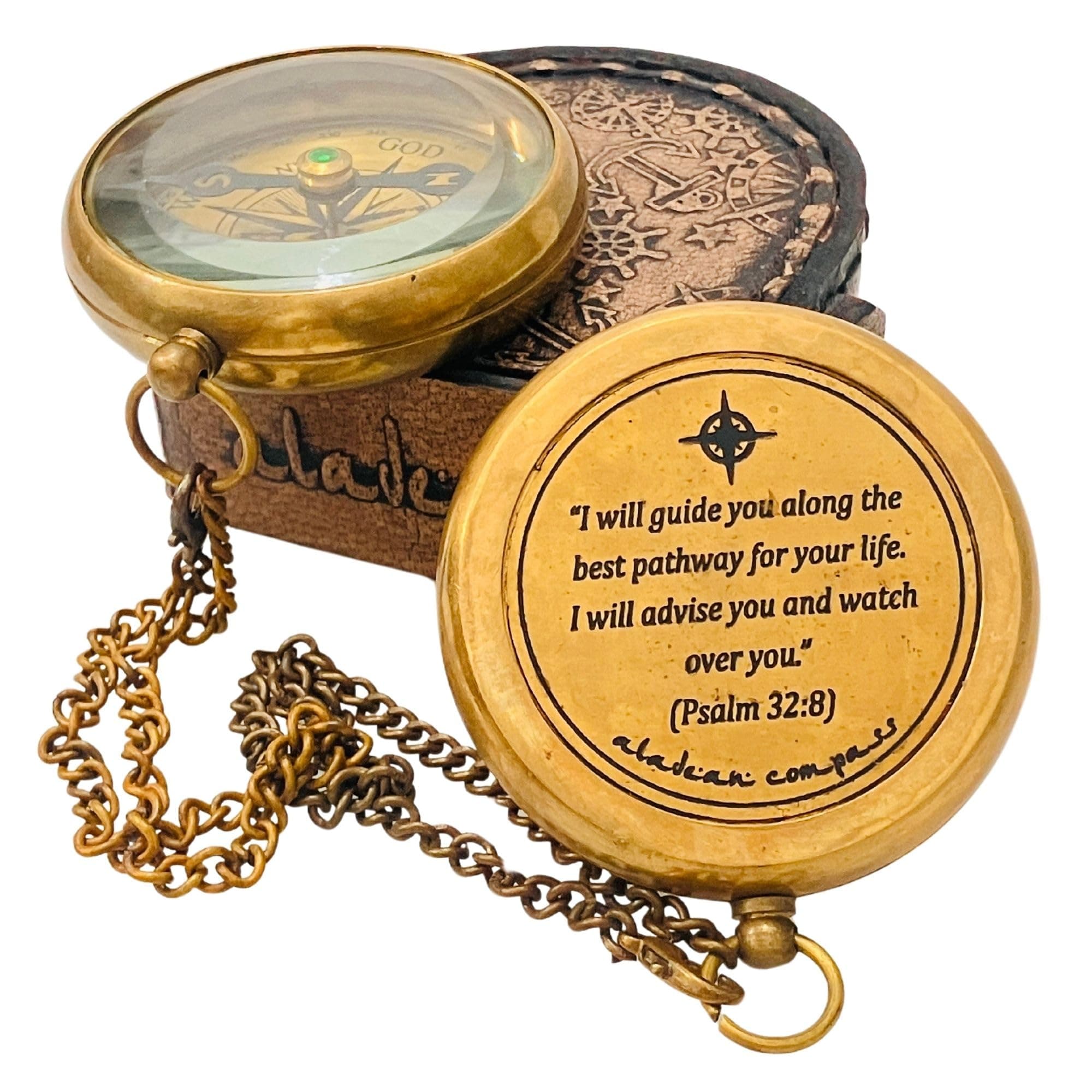 God's Providence Compass - Holy Communion & Graduation Gifts, Christian Baptism & Religious Gifts