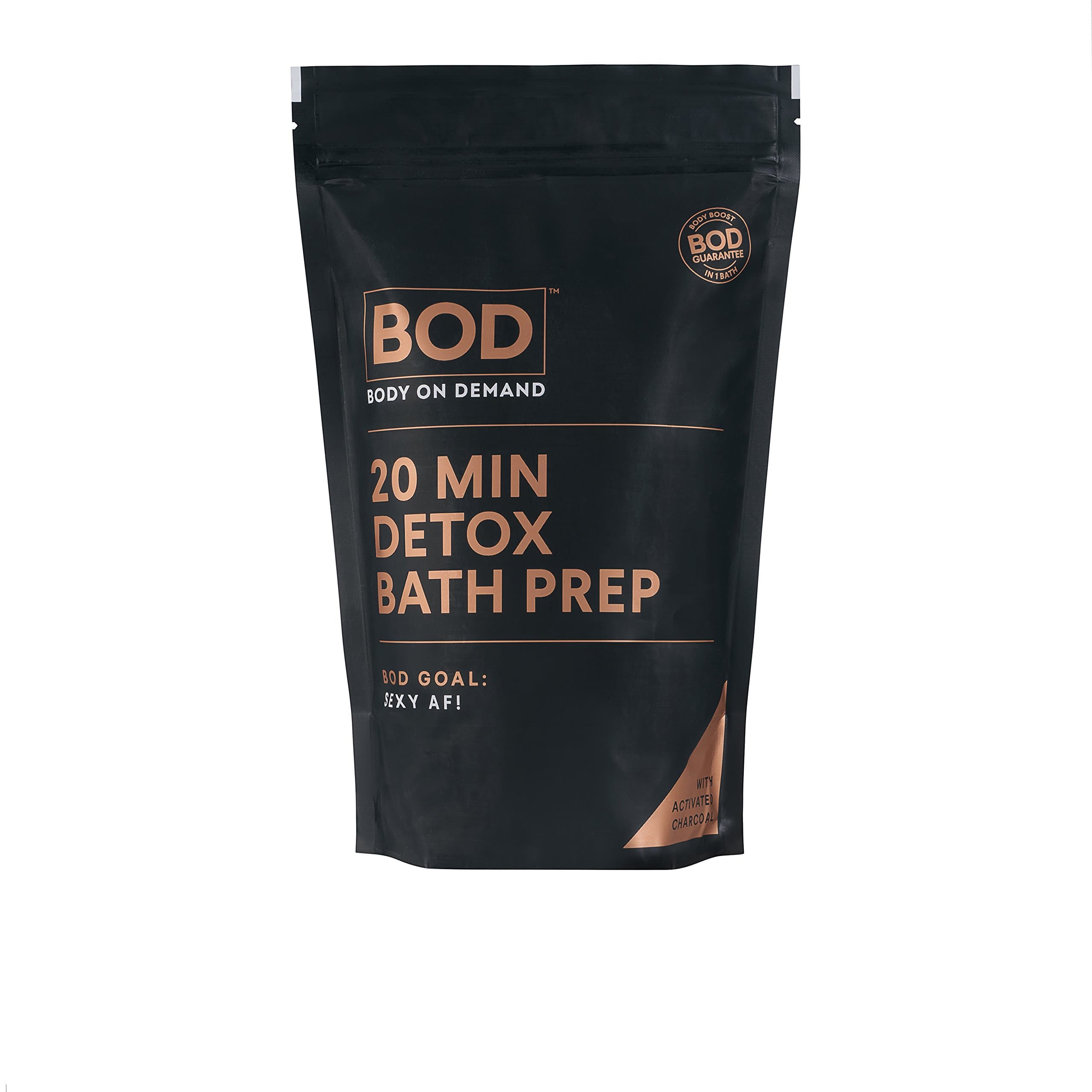 Be For Beauty BOD 20Min Detox Bath Prep, Charcoal