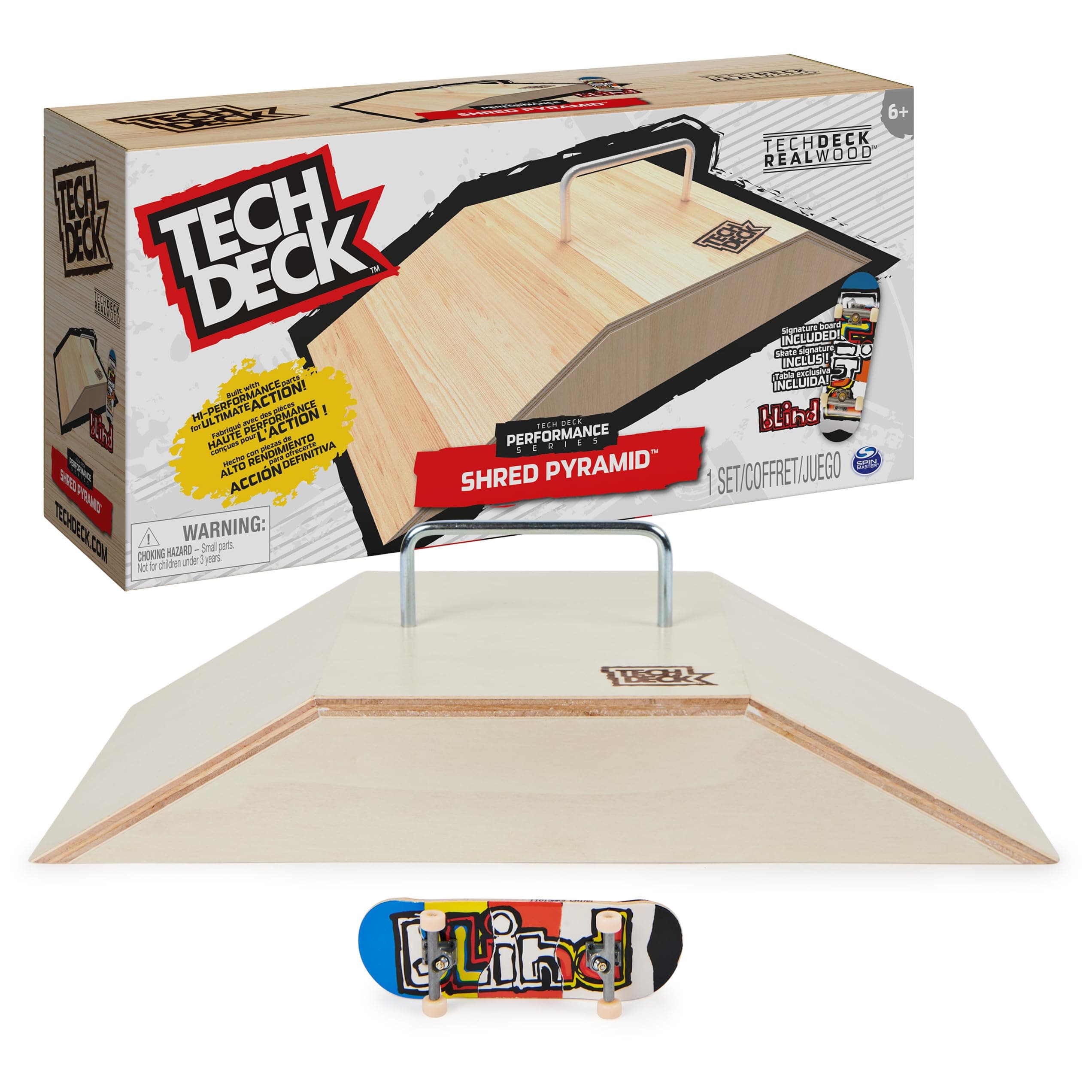 TECH DECK Performance Wooden Ramp Playset