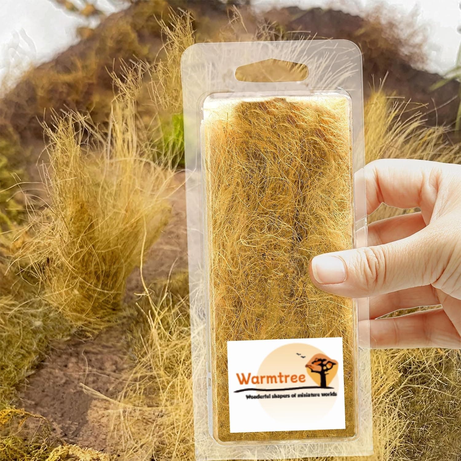 Simulation Grass Miniature Static Grass Model Grass Tufts Railway Artificial Grass for Train Landscape Railroad Scenery Sand Military Layout Model