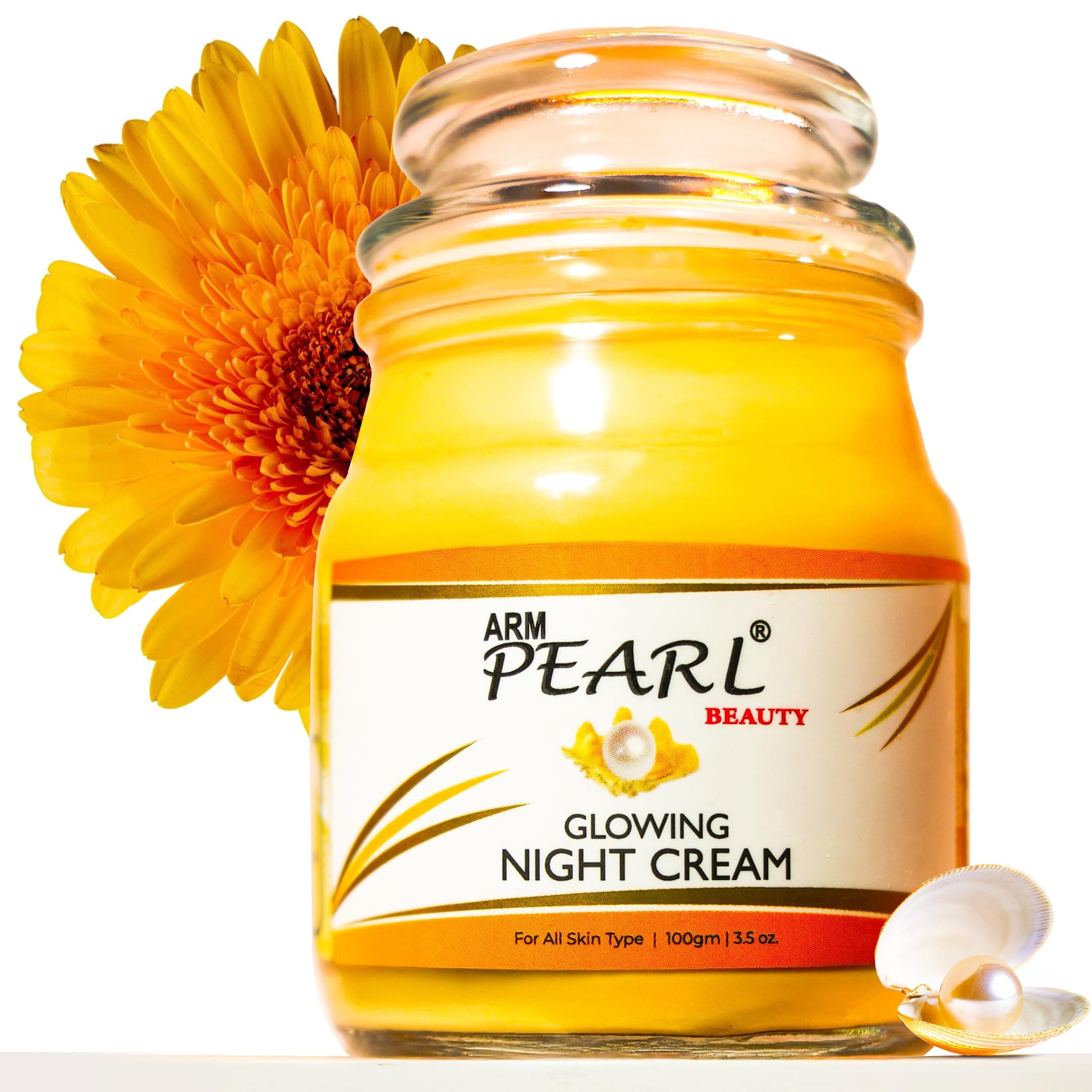 Night Cream 100g Brightening & Anti-Aging with Vitamin C,Niacinamide & Hyaluronic Acid Reduces Dark Spots,Wrinkles,Pigmentation Hydrates &Restores Skin Overnight,For All Skin Types
