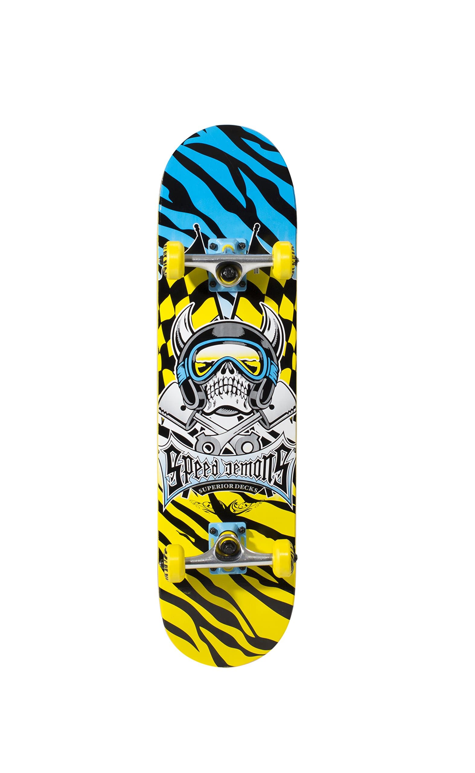 Speed Demons 39 Series Hot Shot Green Complete Skateboard