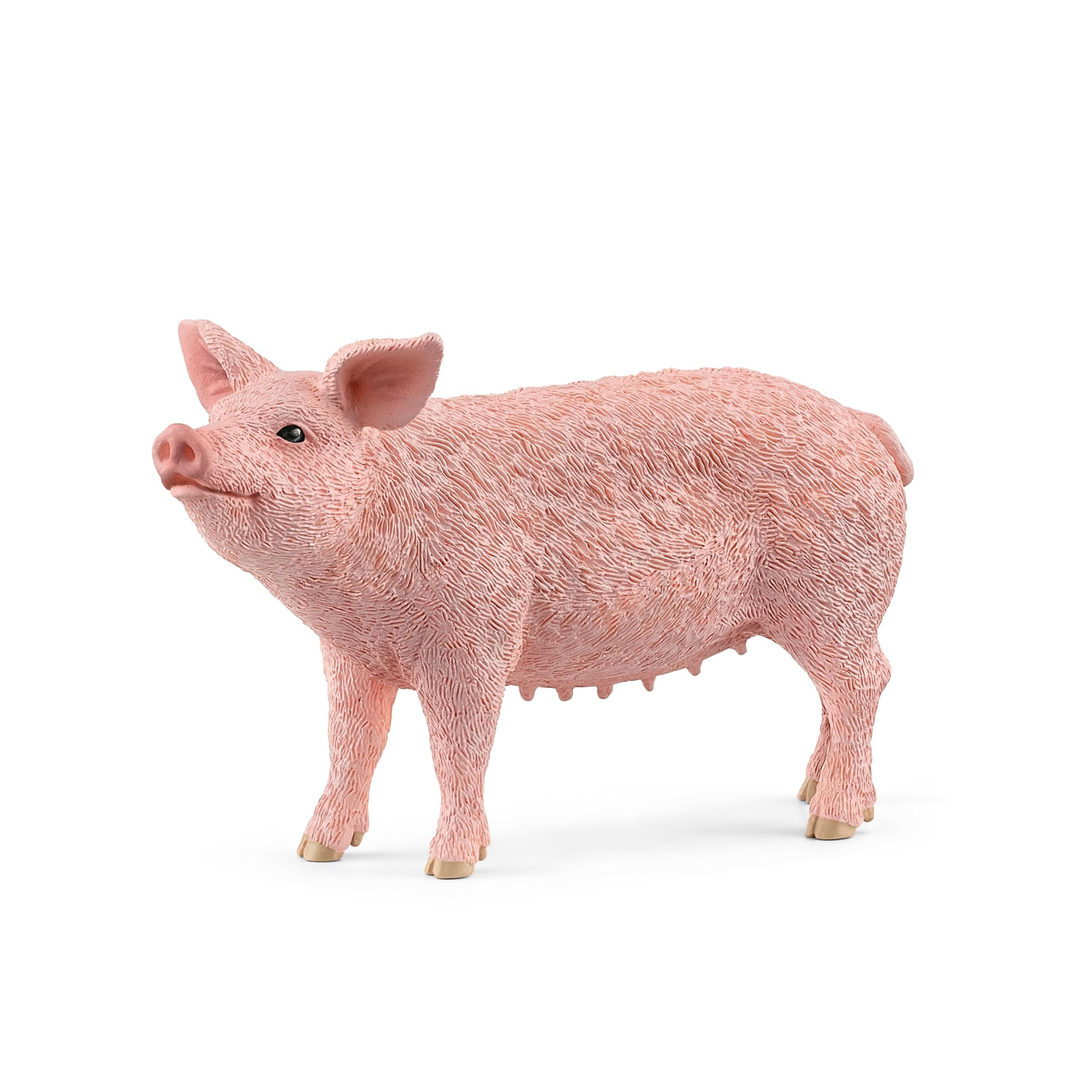 Schleich Farm World, Realistic Farm Animal Toys for Kids Ages 3 and Above, Pig Toy Figurine , 2.3 inch