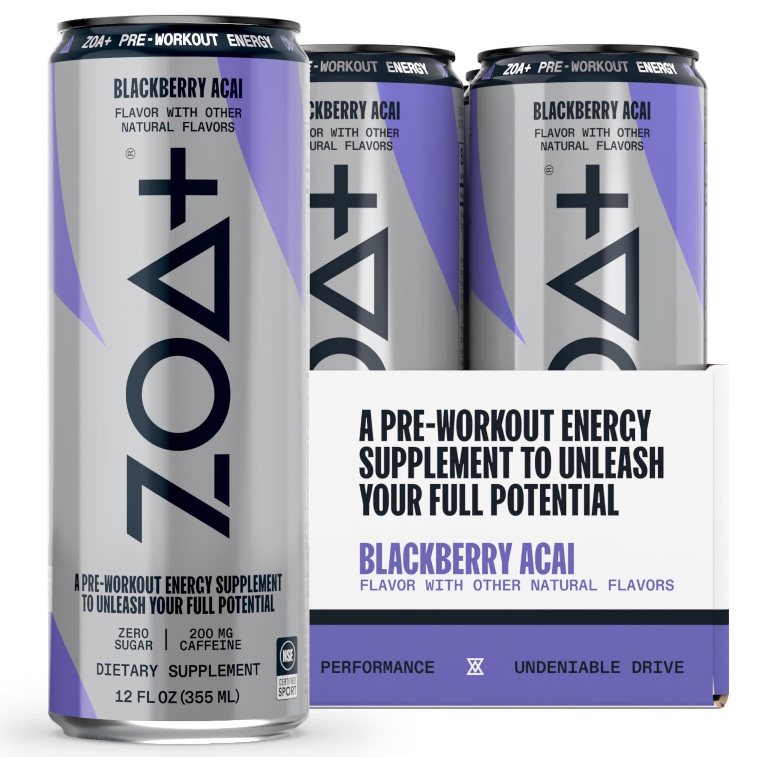ZOA+ Pre-Workout Drink
