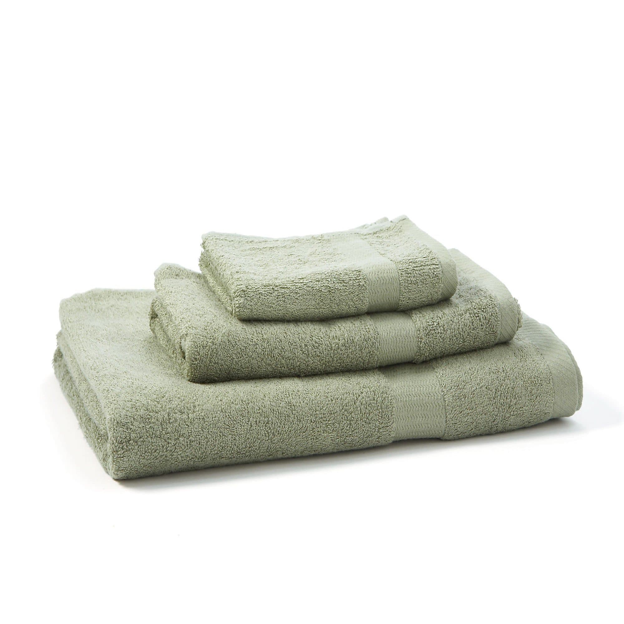 Pure Fiber 3-Piece Viscose from Bamboo Bath Towel Set, Sage Green