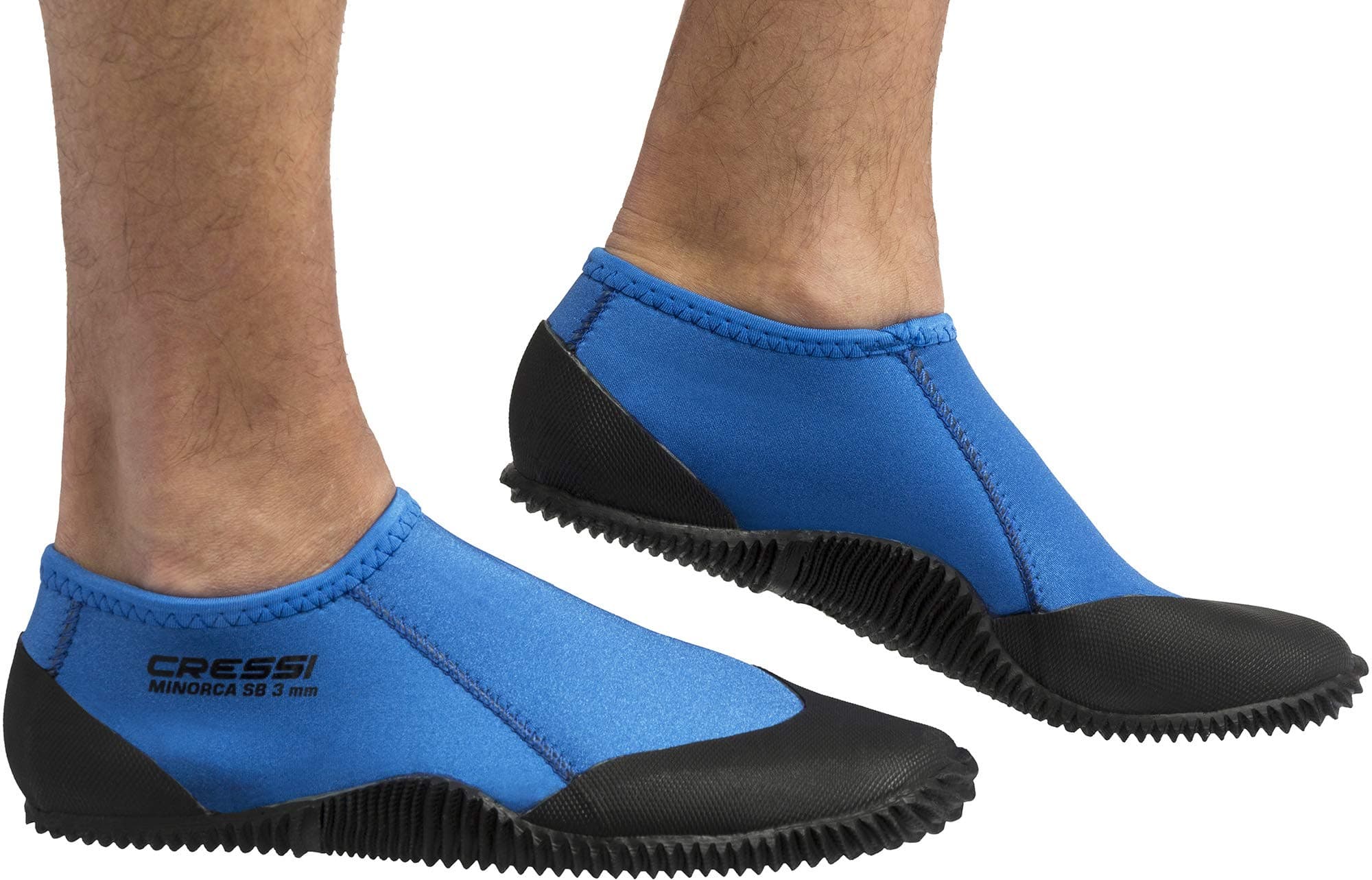 Cressi Minorca Shorty Boots 3mm - Premium Neoprene Short Boots, Multicolor, Unisex Adult