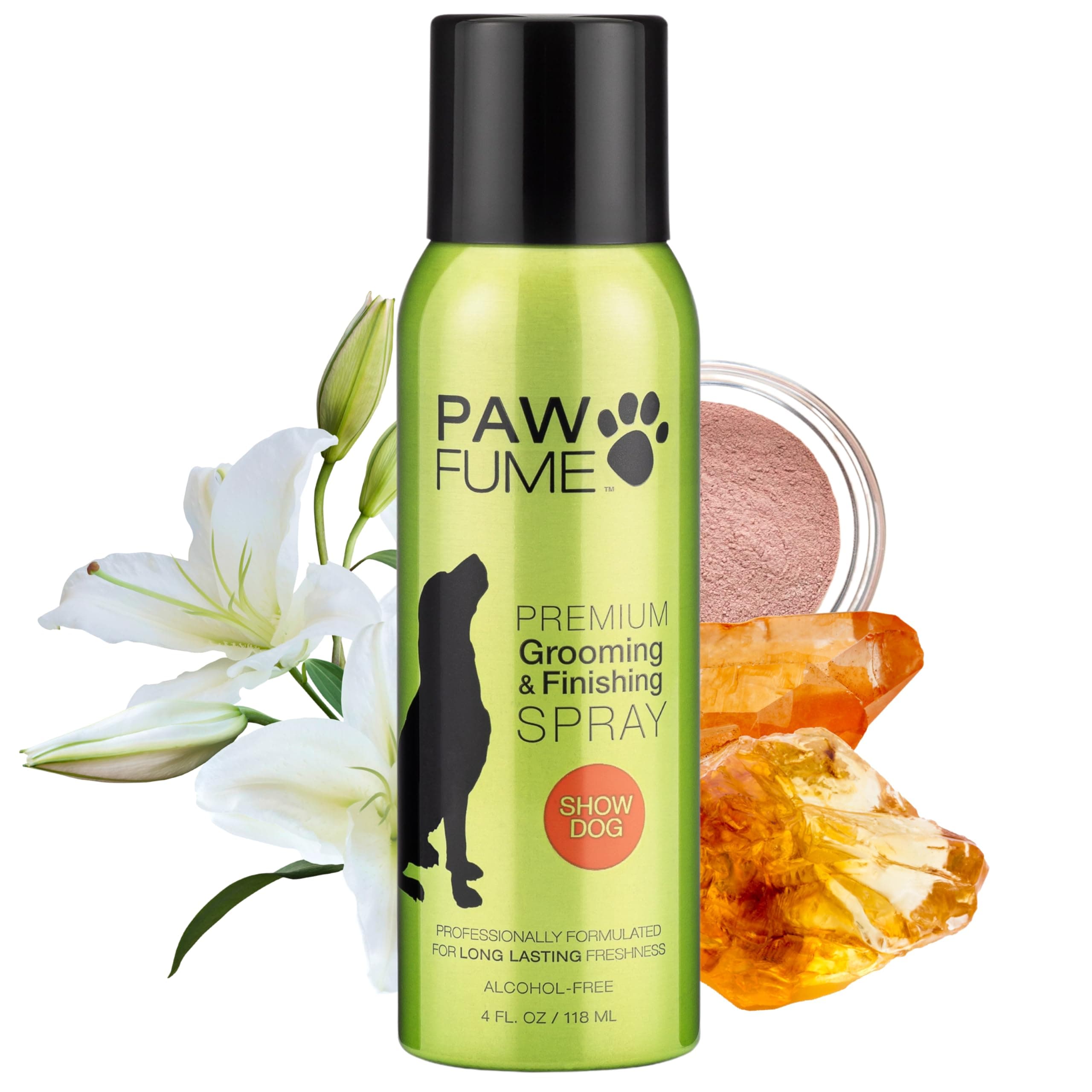 Paw Fume Premium Grooming Spray Dog Spray Deodorizer Perfume For Dogs - Dog Cologne Spray Long Lasting Dog Sprays - Dog Perfume Spray Long Lasting After Bath- Dog deodorizing Spray (Show Dog)…