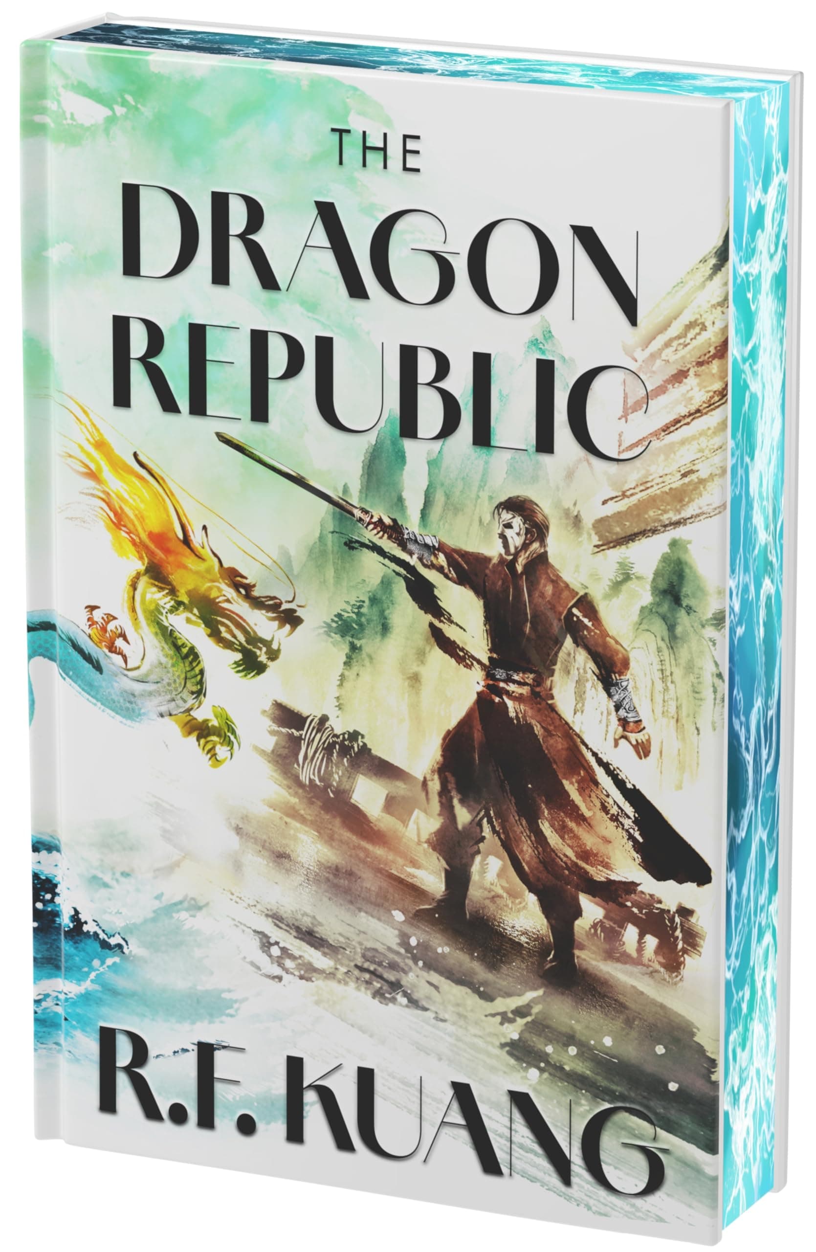 The Dragon Republic Deluxe Collector's Edition: The Second Volume in the Epic Fantasy Trilogy, Now in a Deluxe Illustrated Edition with Sprayed Edges (The Poppy War, 2)