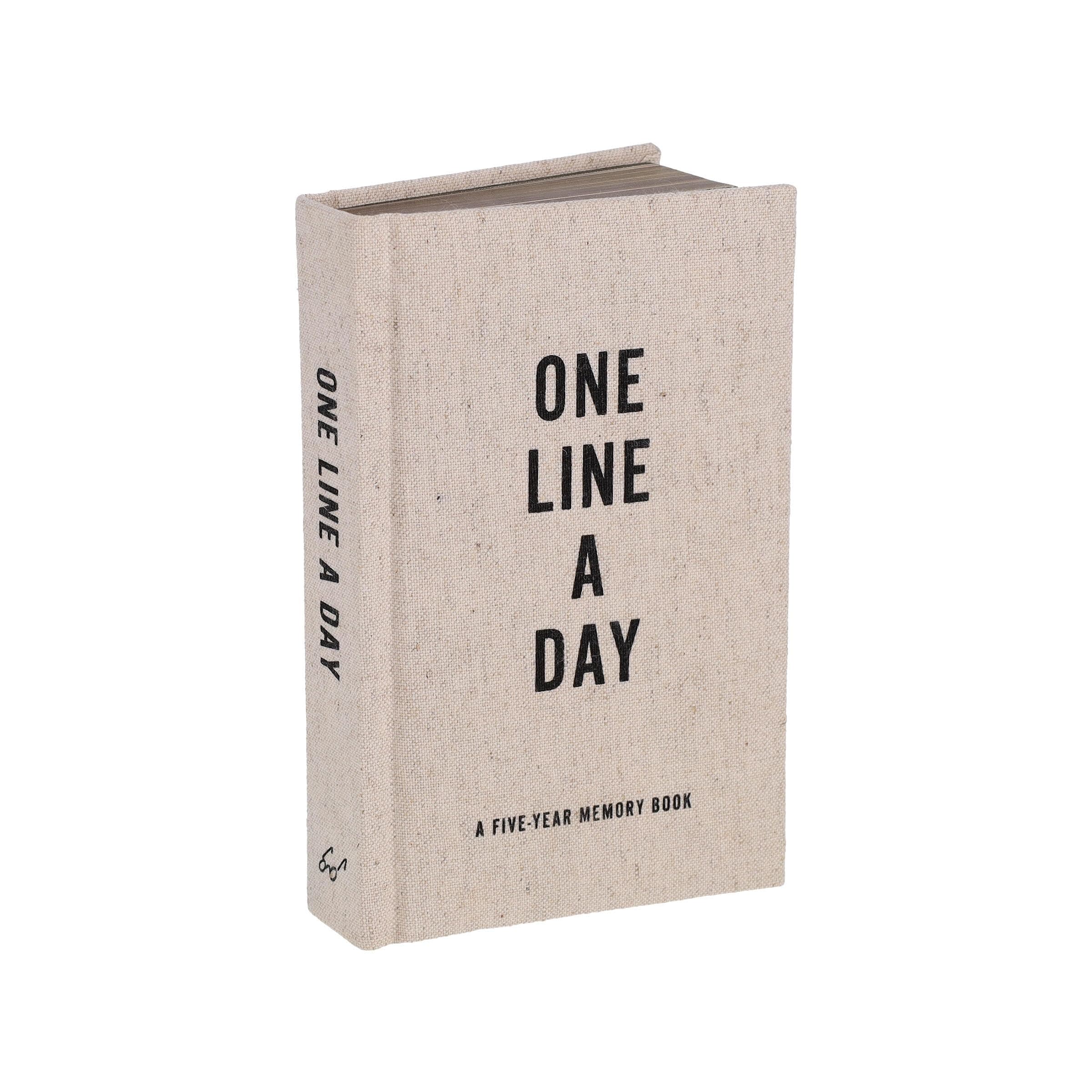 Canvas One Line a Day: A Five-Year Memory Journal