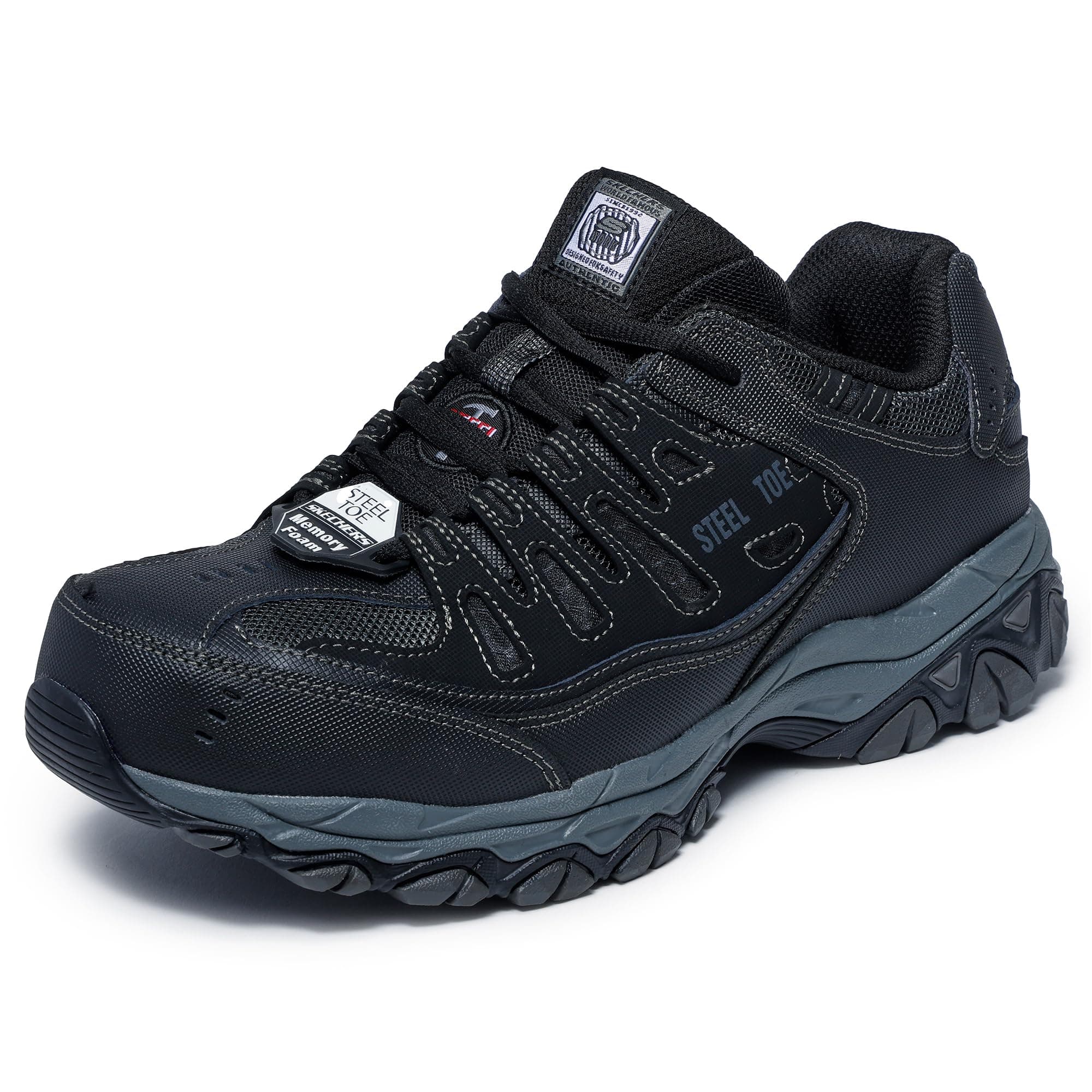 Skechers Men's Cankton Steel Toe Safety Shoes