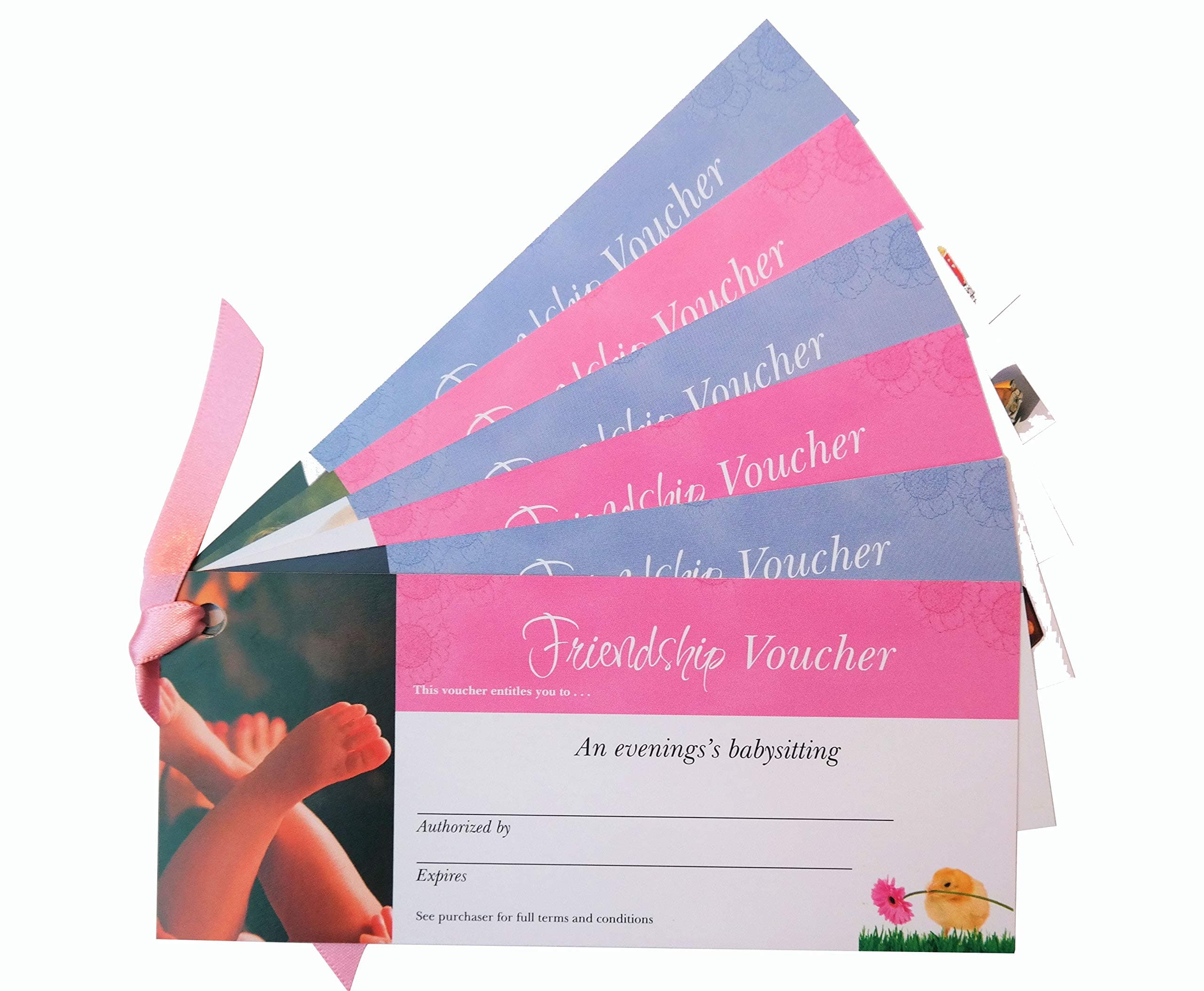 Friendship Vouchers - Give Your Friend The Best Gift of All - Your Own Time