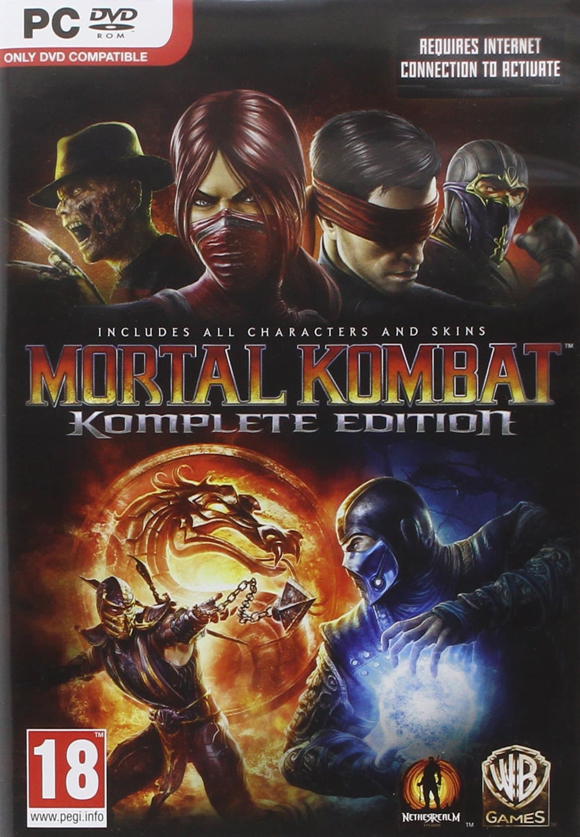 Mortal Kombat Komplete Edition (PC DVD)
