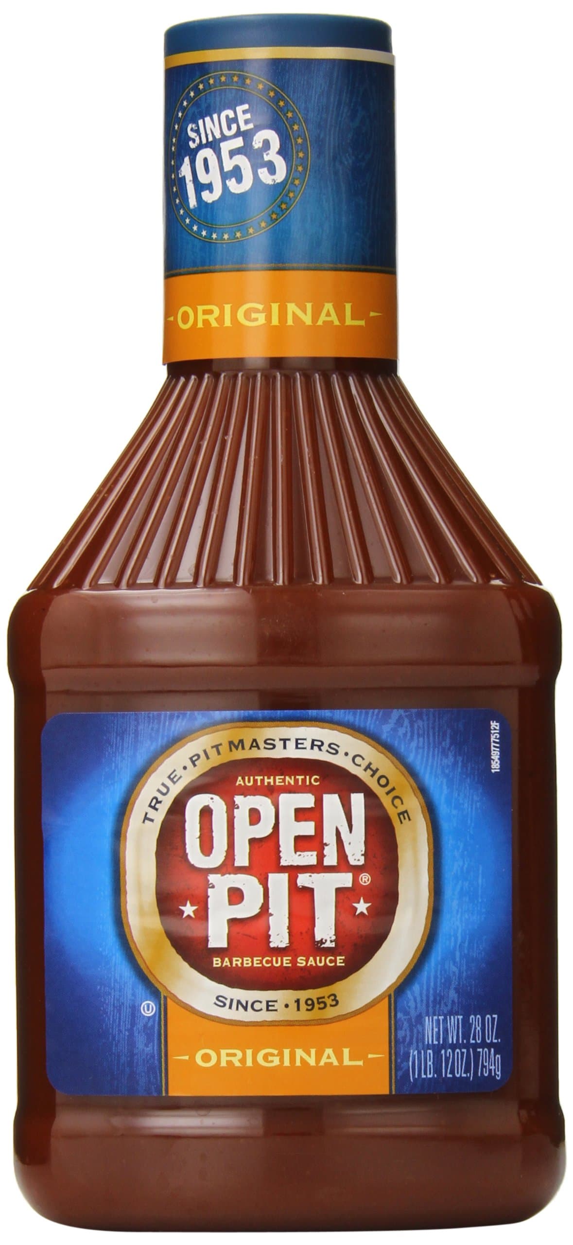 Open Pit Blue Label Original Barbecue Sauce, 28 oz. (Pack of 12)