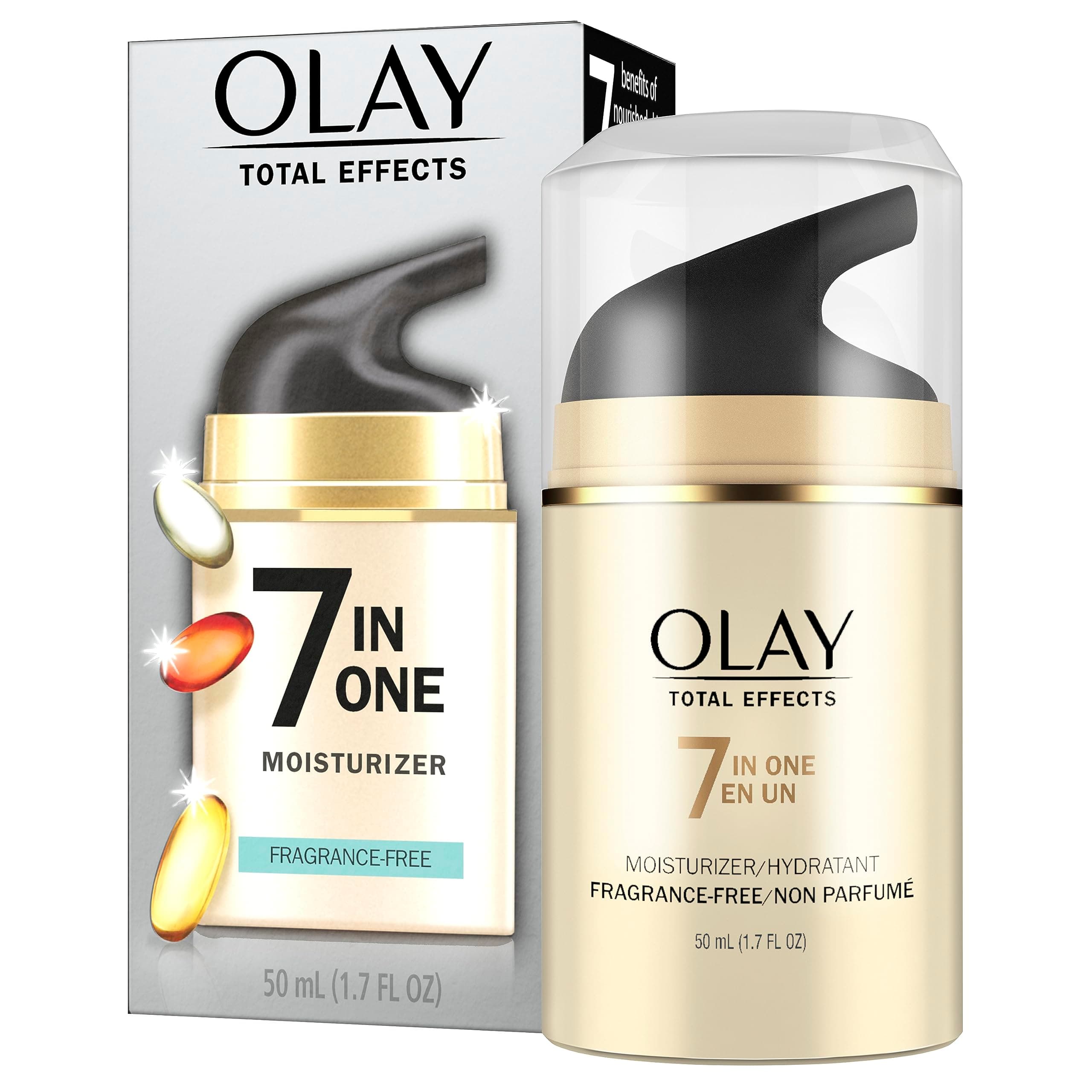 Olay Total Effects Anti-Aging Fragrance Free Moisturizer 1.7 Fl Oz