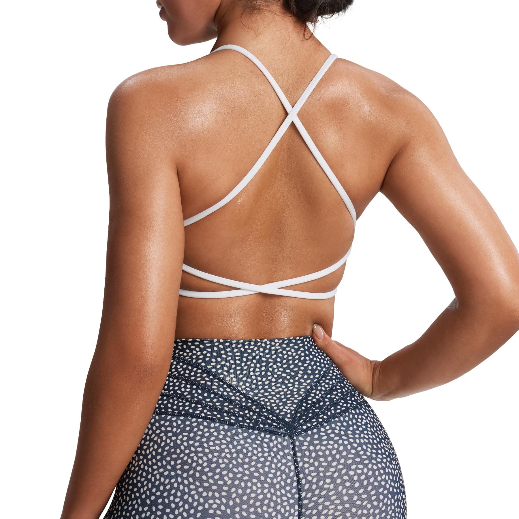 Women's Workout Sports Bras Fitness Trinity Ivy Low Impact Bra Yoga Crop Tank