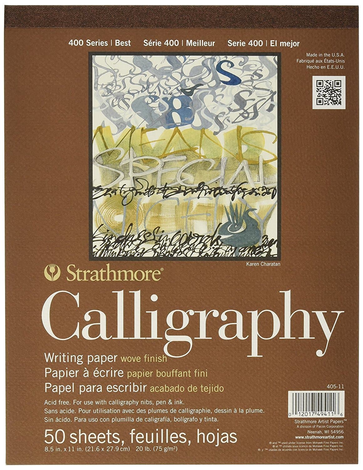 CALLIG PARCH 8.5X11 50SH (12)