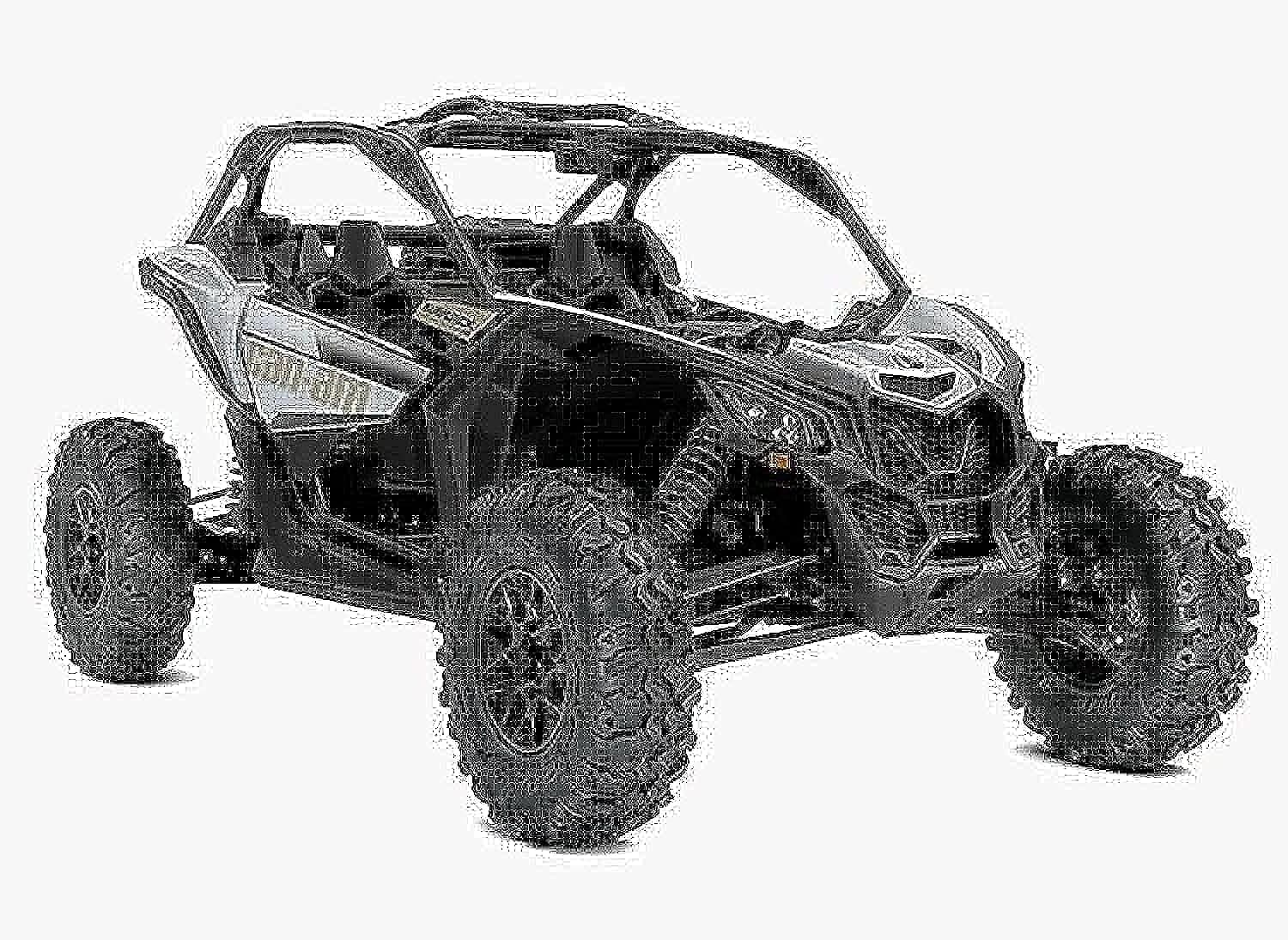 COLORLAND - Maverick Turbo RR Truck 4X4 OffRoad ATV, UTV Electric Ride On 12V14AH/4M