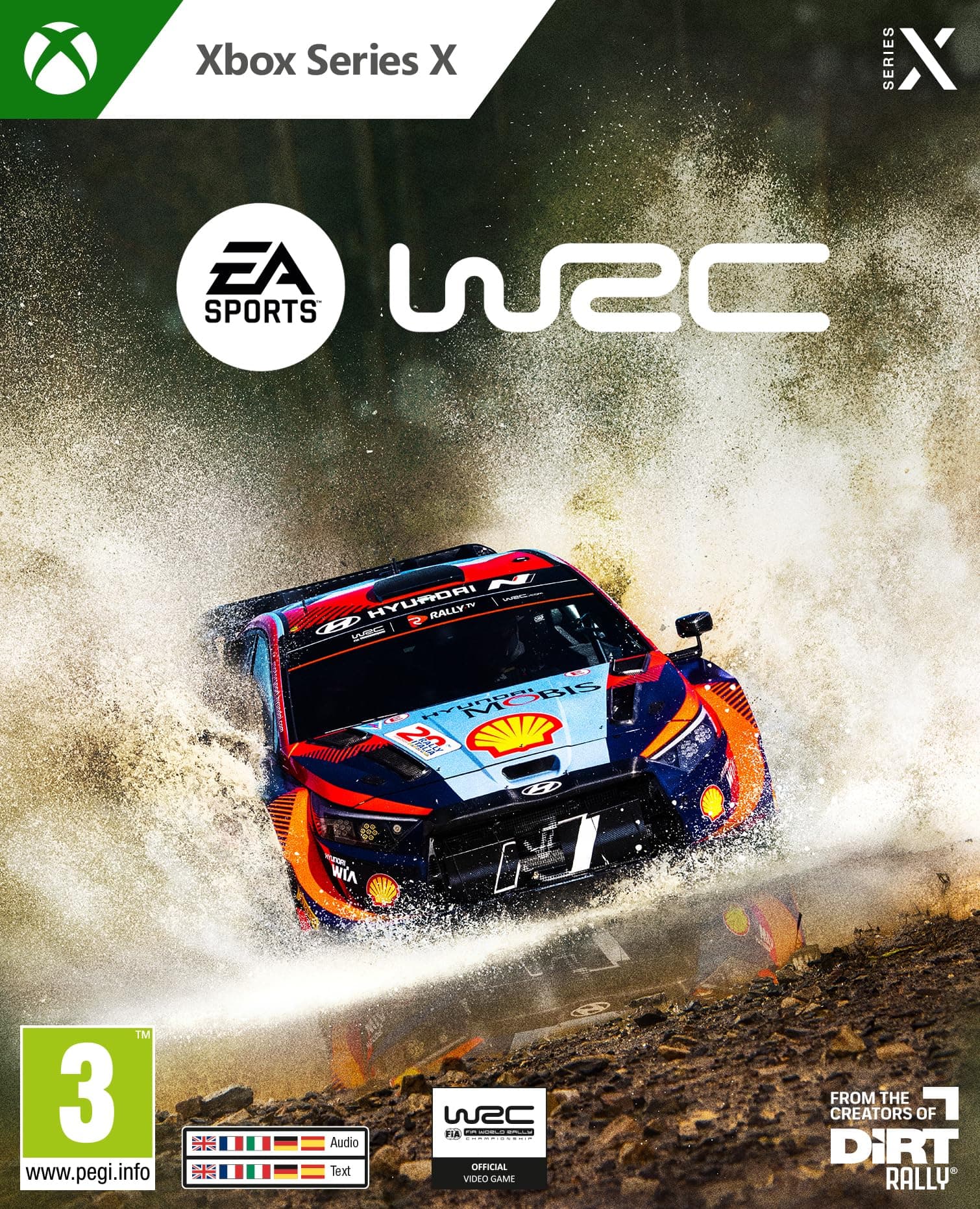 EA SPORTS WRC Standard Edition XBOX Series X -disc | VideoGame | English