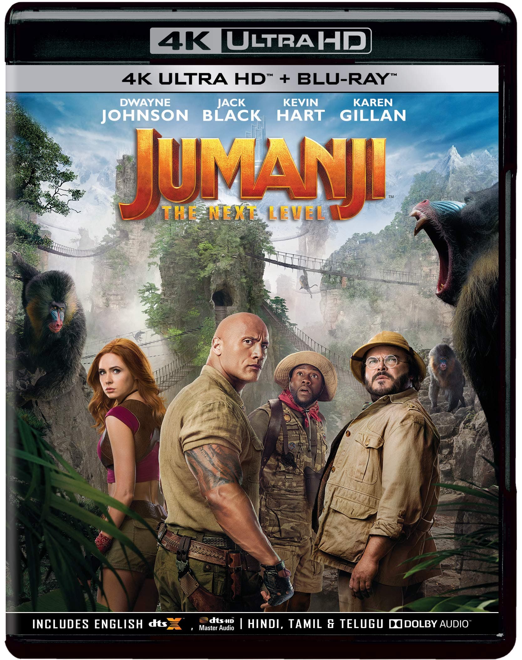 Jumanji: The Next Level (2019) (4K UHD + Blu-ray) (2-Disc)