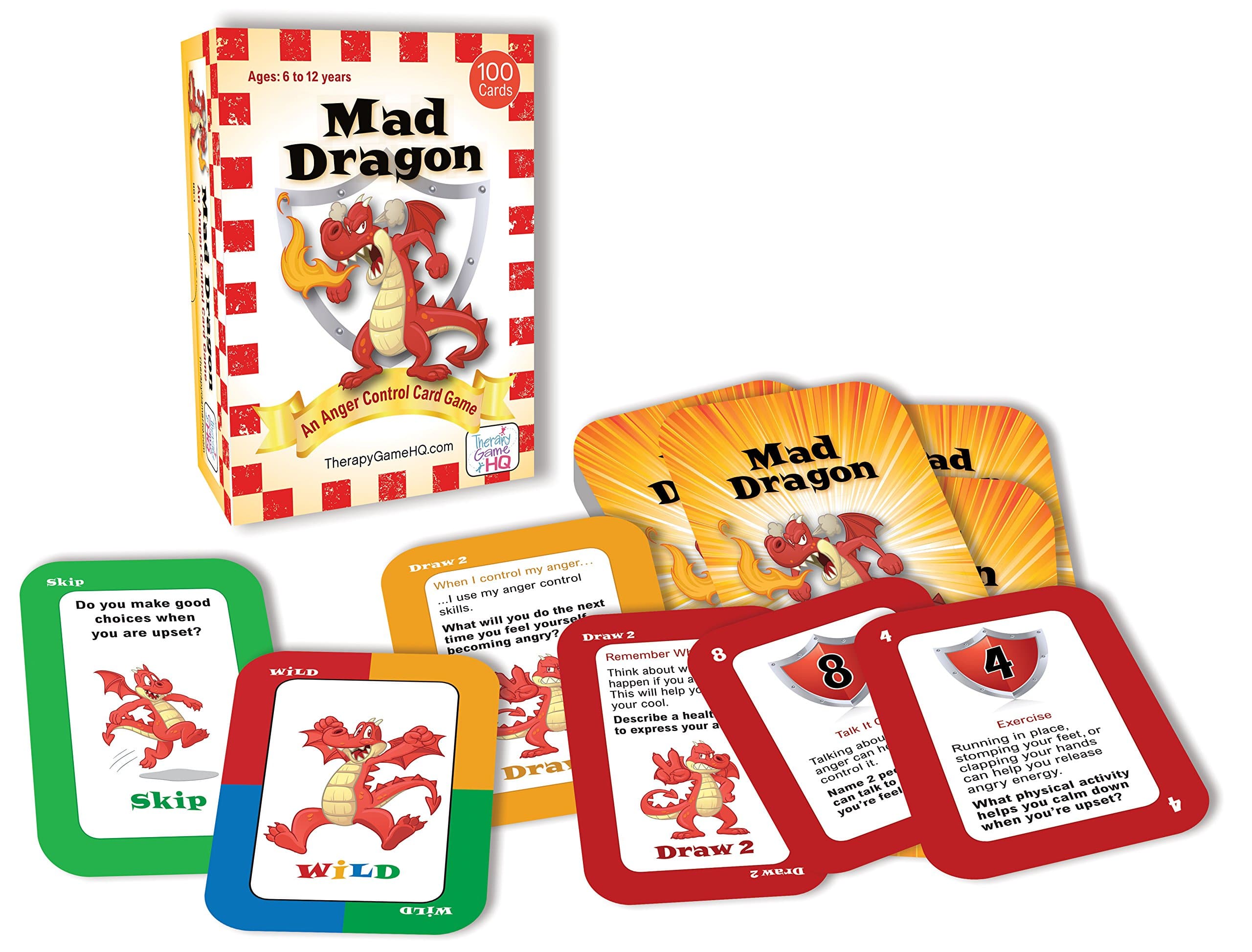 Mad Dragon: An Anger Control Card Game