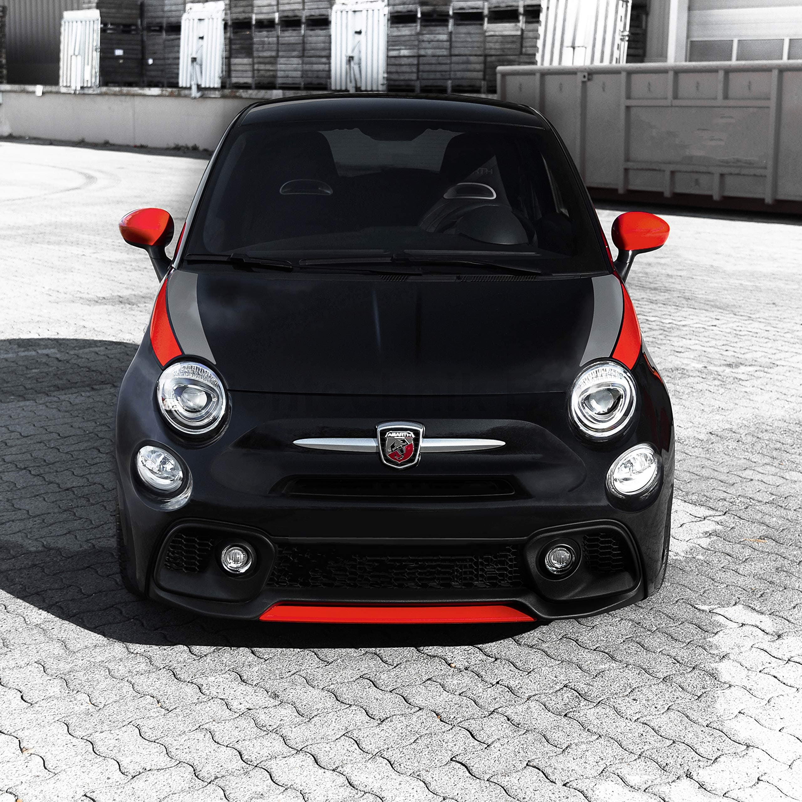 Folientechnik Bayer 1051 Film Set for Bonnet 500 595 695 Turismo Competizione Stripes Sticker Tuning Accessories