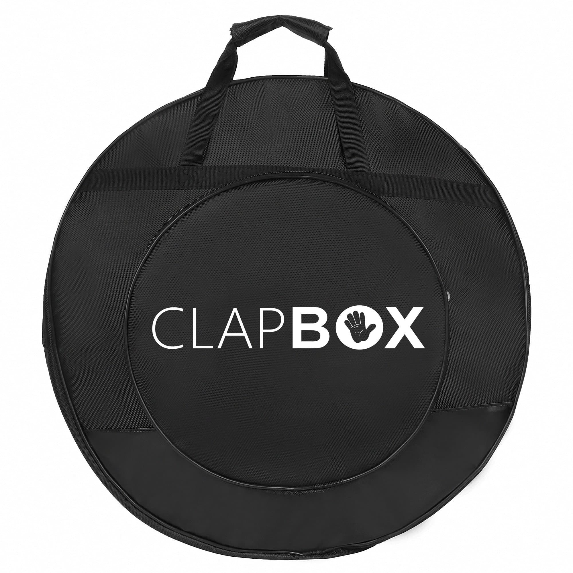 Clapbox Cymbal Bag - 22",Standard Size, 10 mm Heavy padding - Gig Bag with Carry Handle and Shoulder Straps